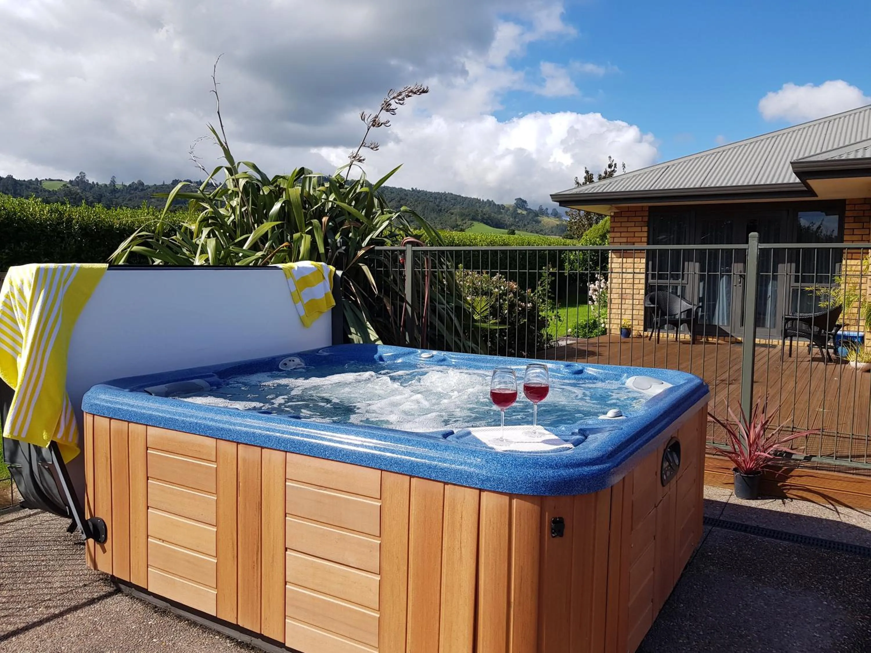 Hot Tub in Applecross Sanctuary
