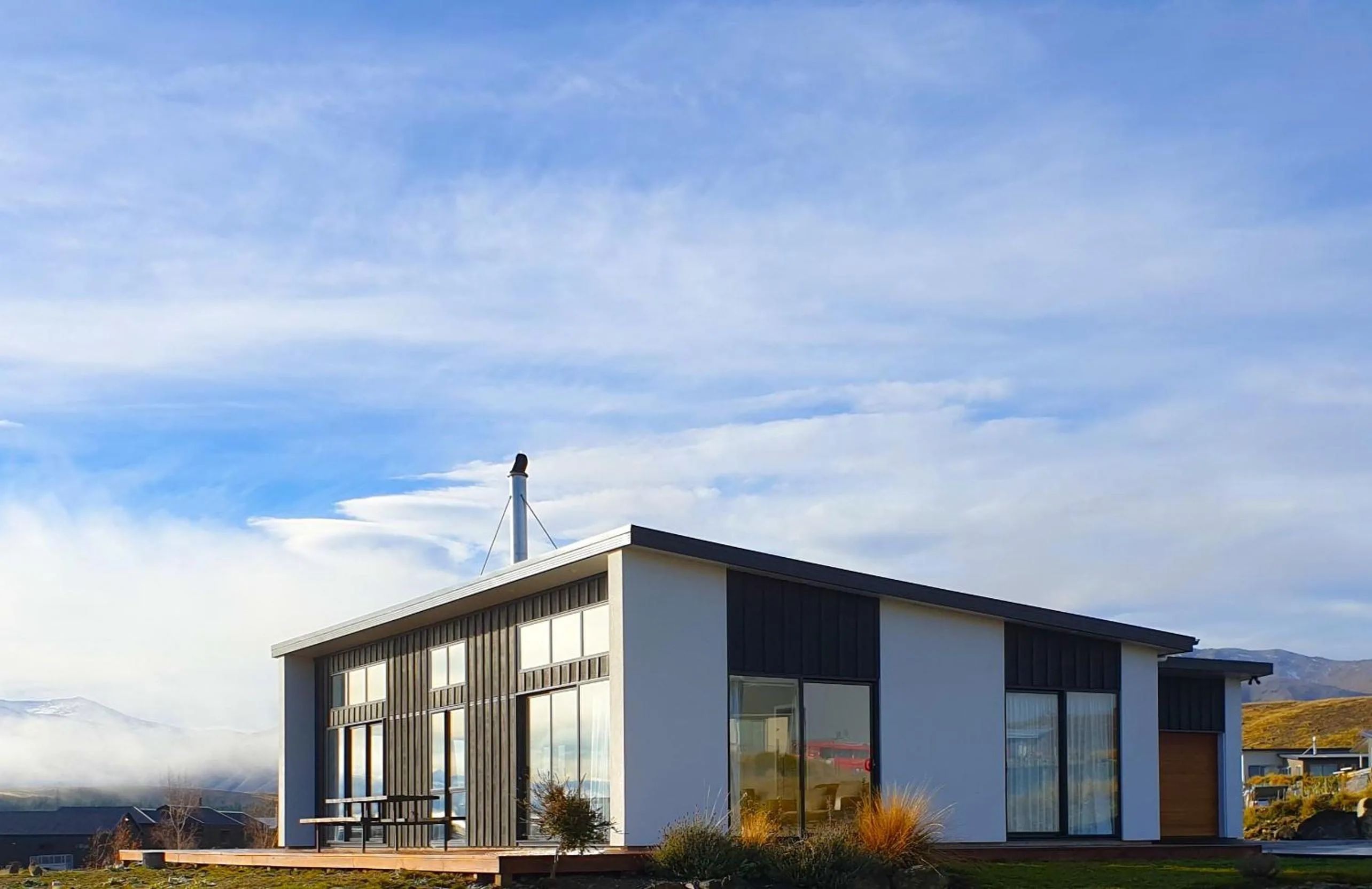 Property building in Flat White