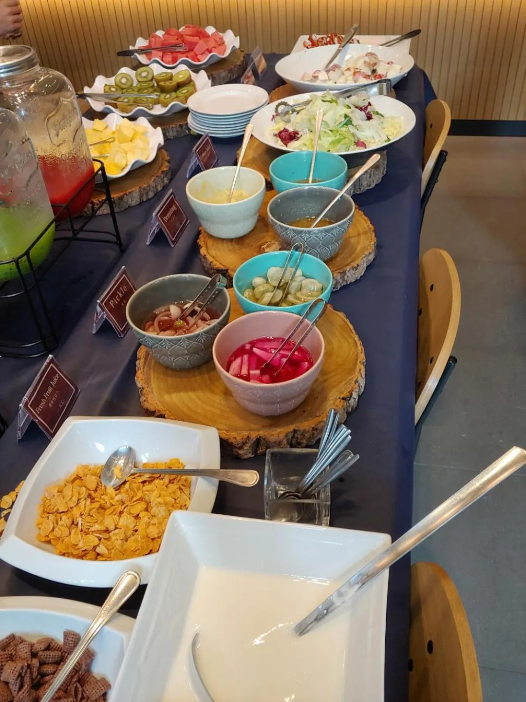 Buffet breakfast in Hotel Icc