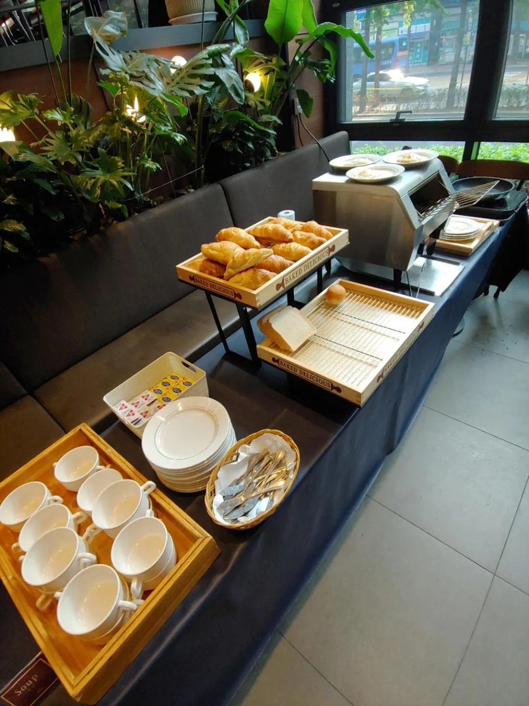 Buffet breakfast in Hotel Icc