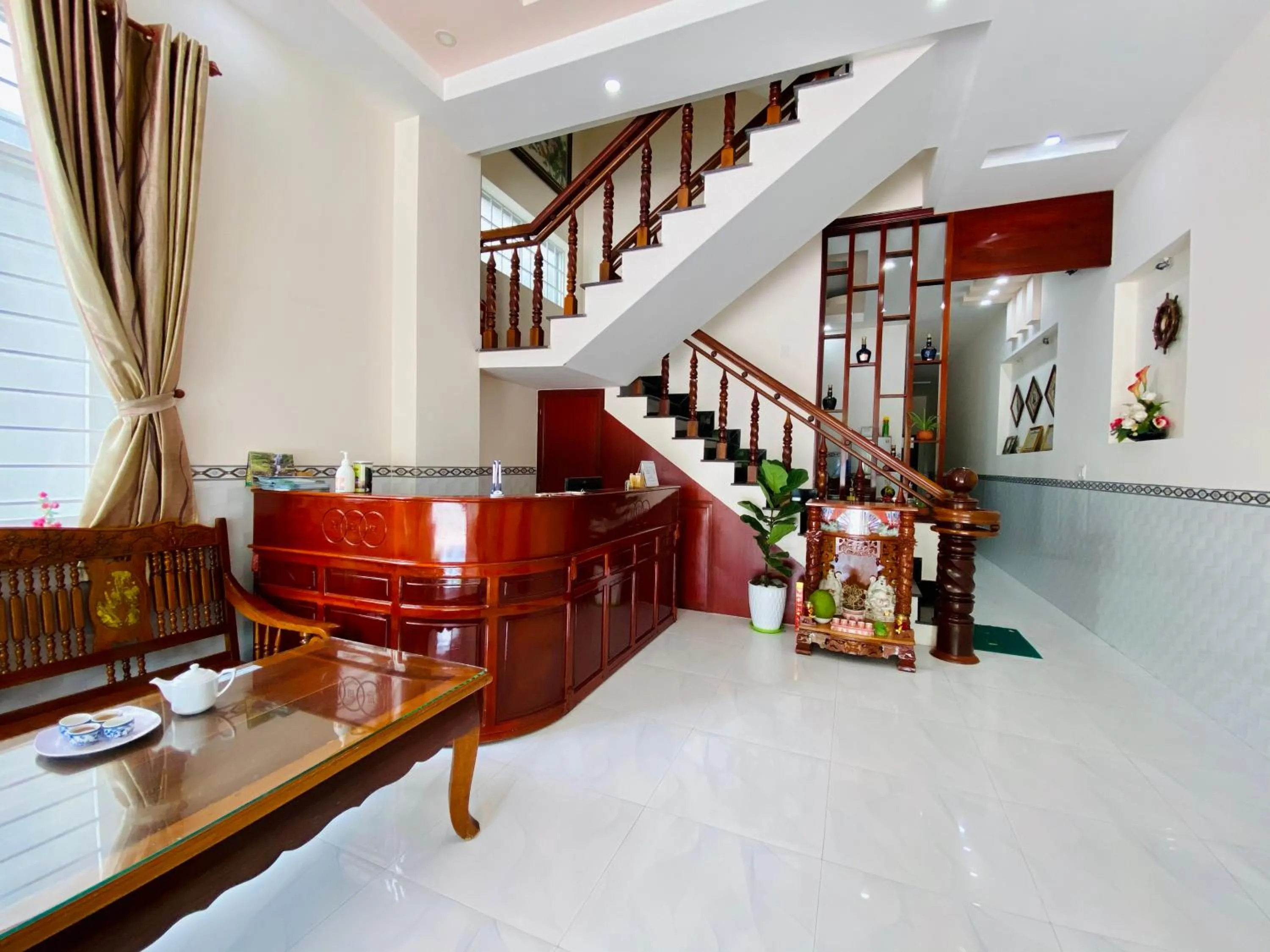 Living room in Thuy Thanh Hotel
