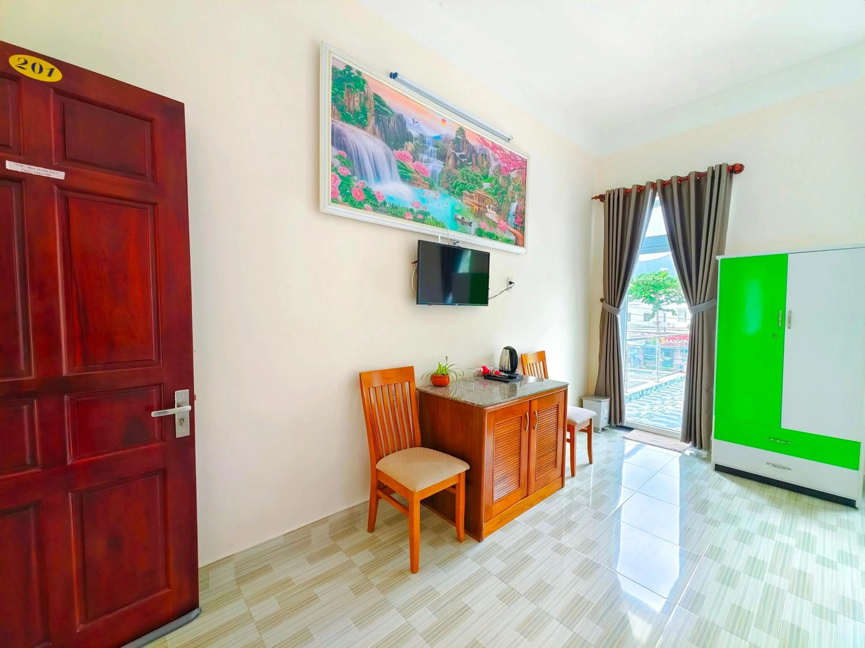 Seating area in Thuy Thanh Hotel