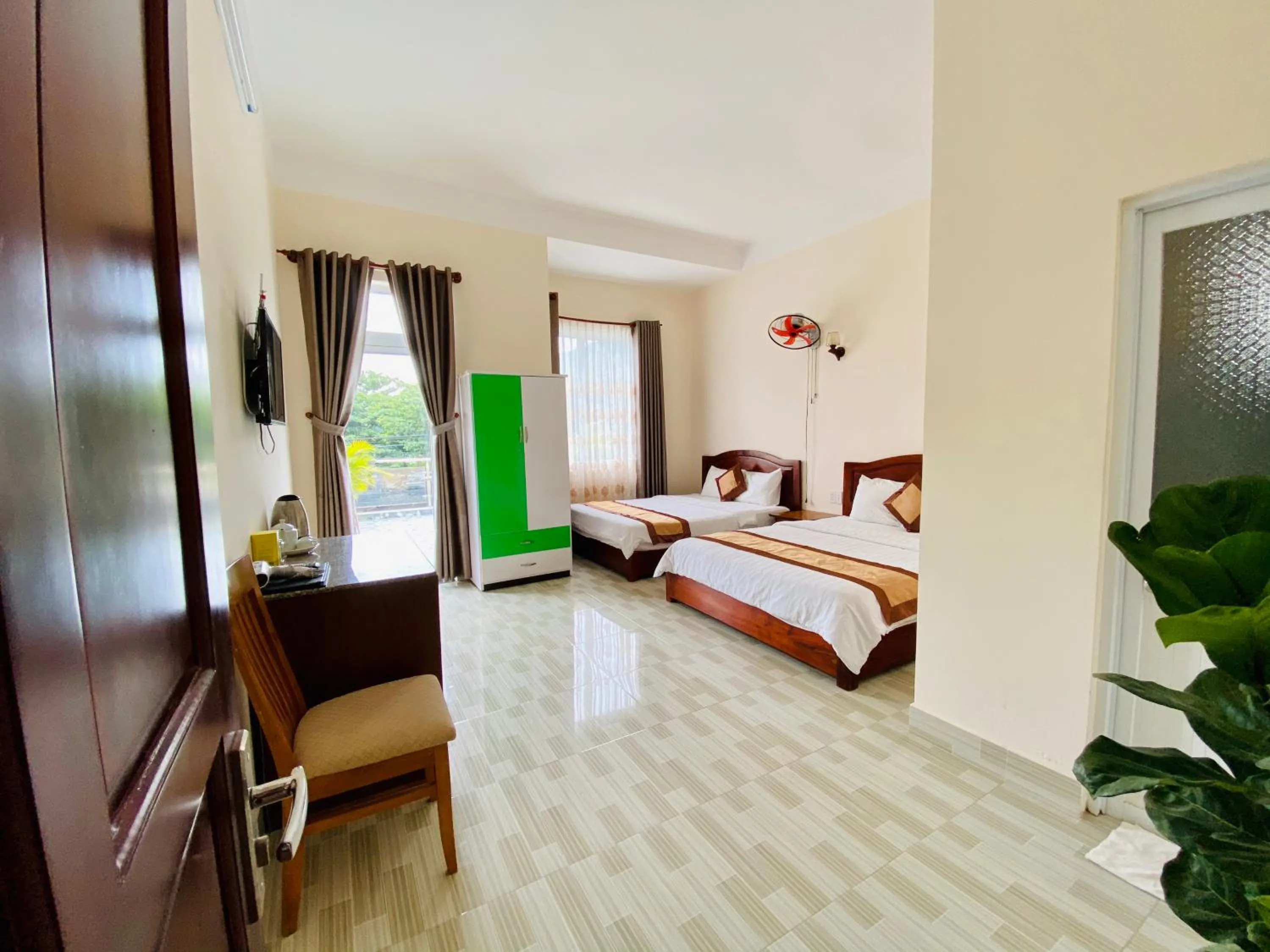 Photo of the whole room, Bed in Thuy Thanh Hotel