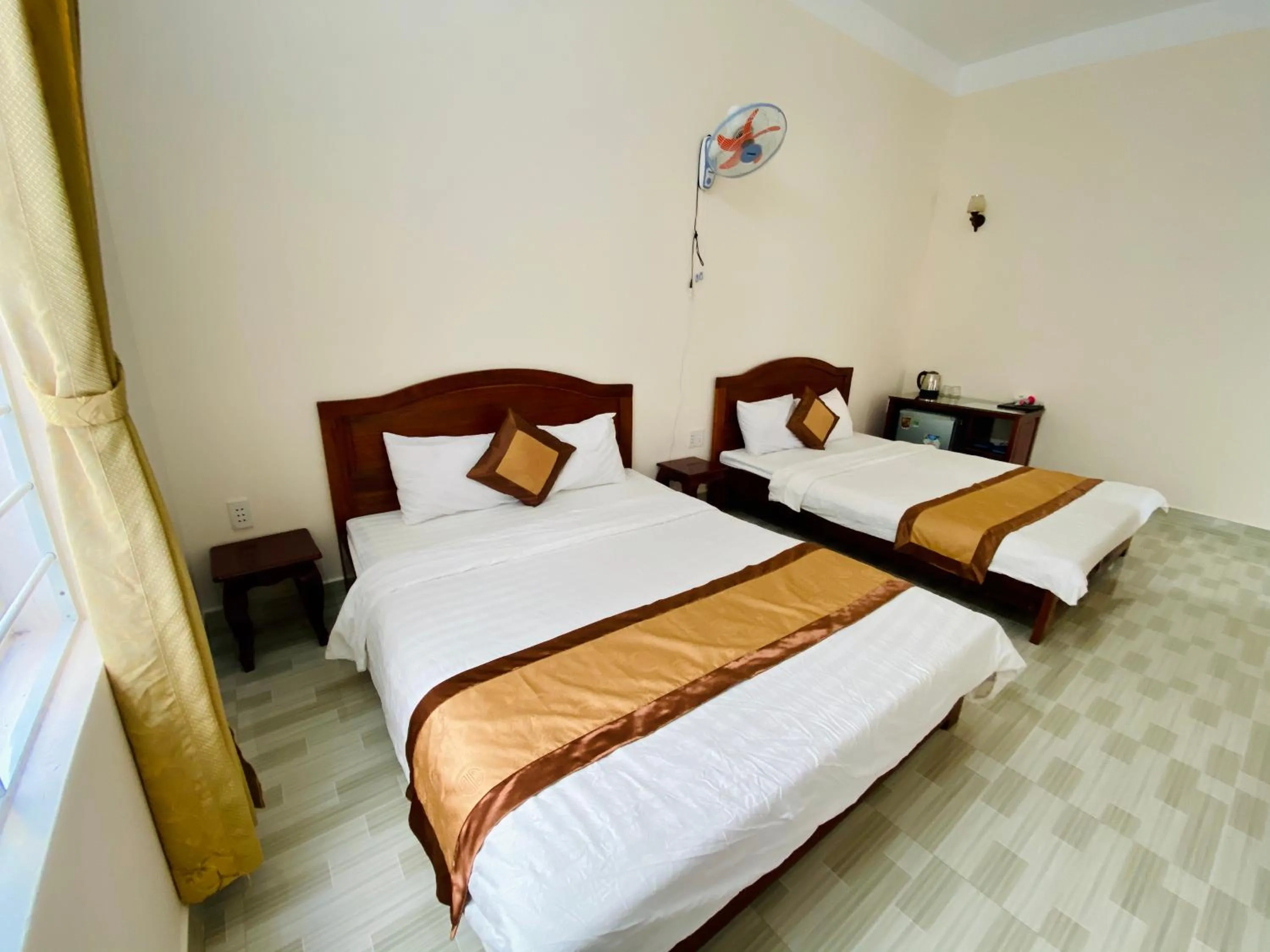 Bed in Thuy Thanh Hotel