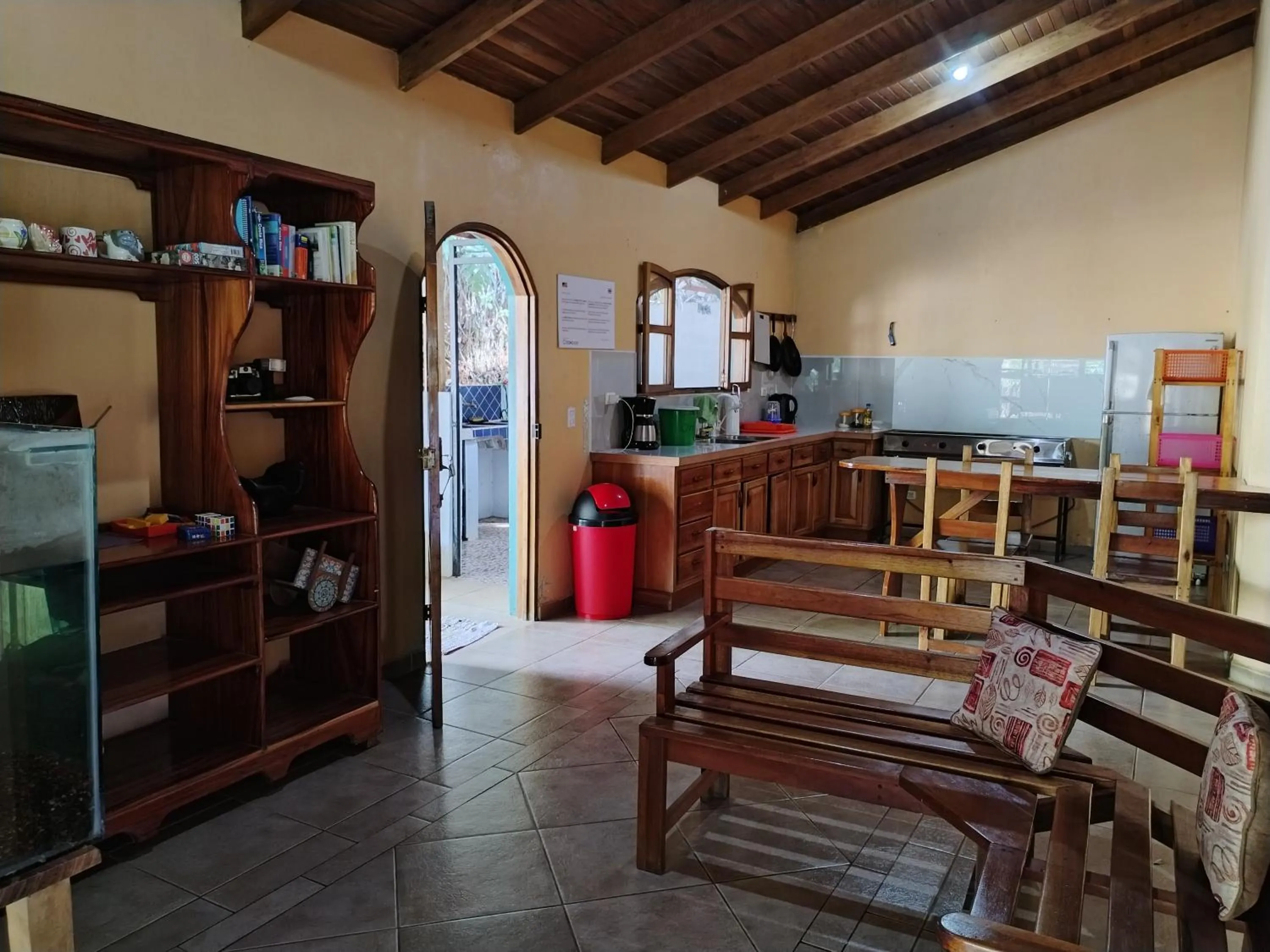 Living room in Osa House - Drake Bay