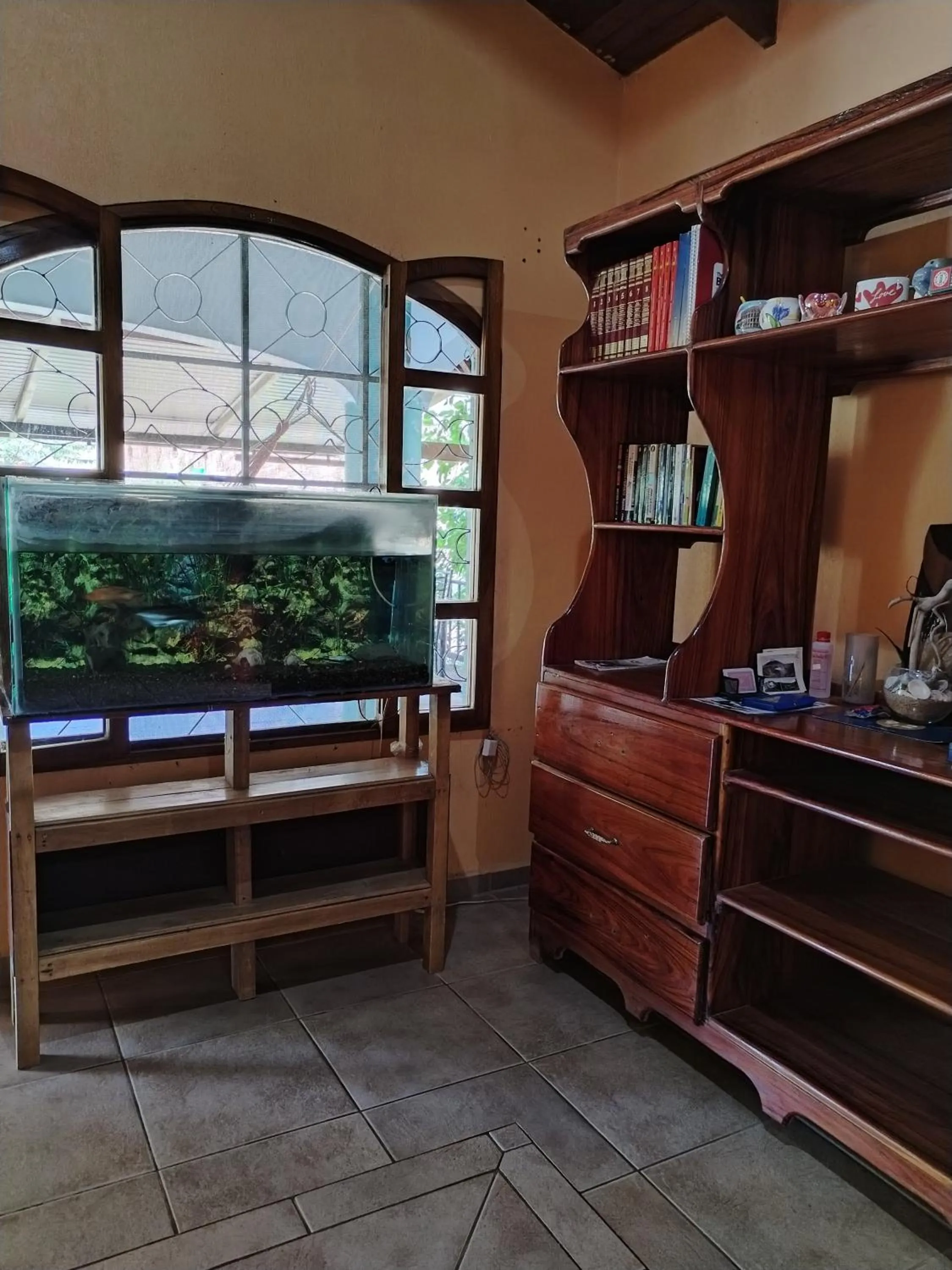 Library in Osa House - Drake Bay