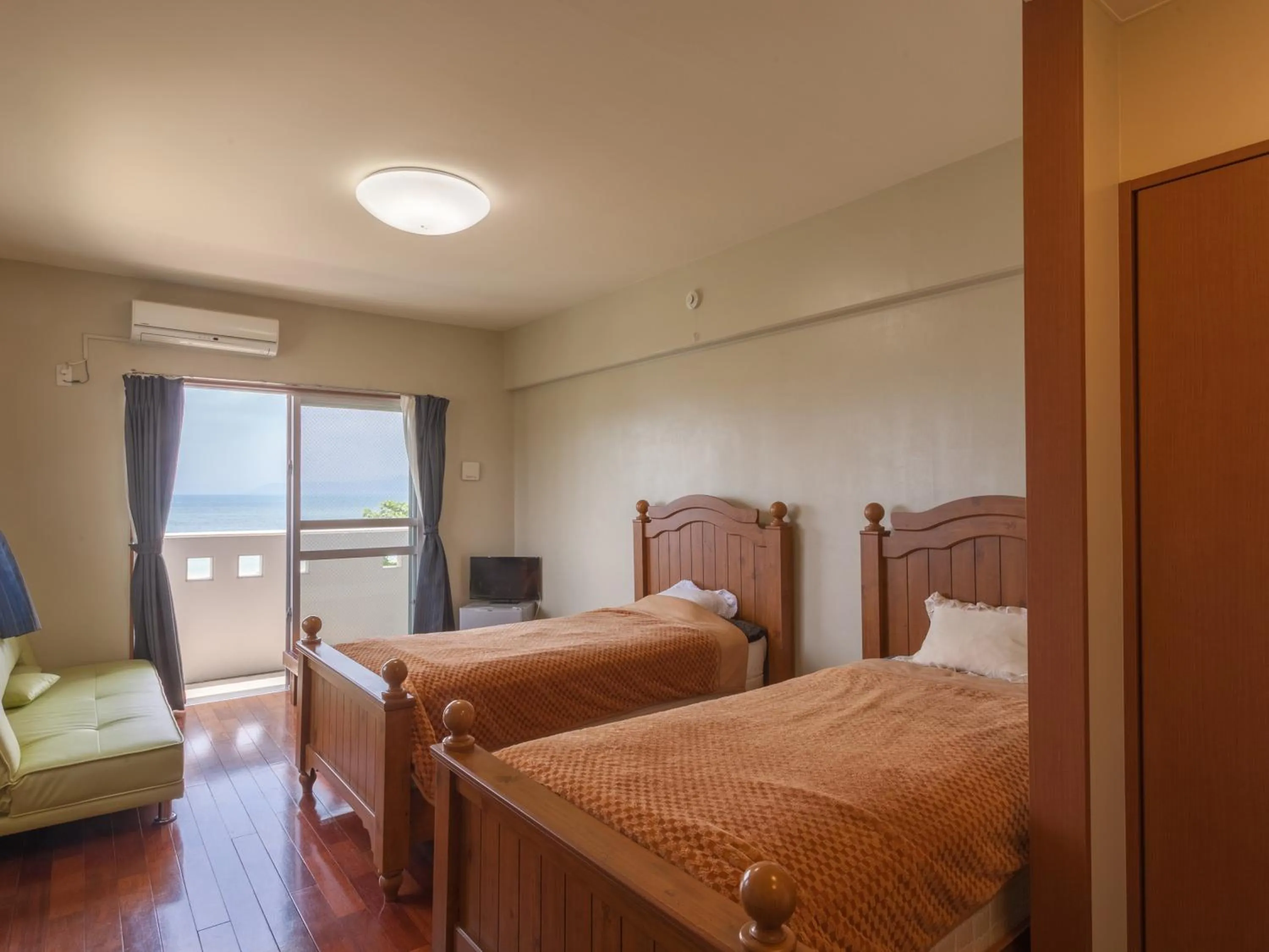 Bedroom, Bed in Uminchuno Yado