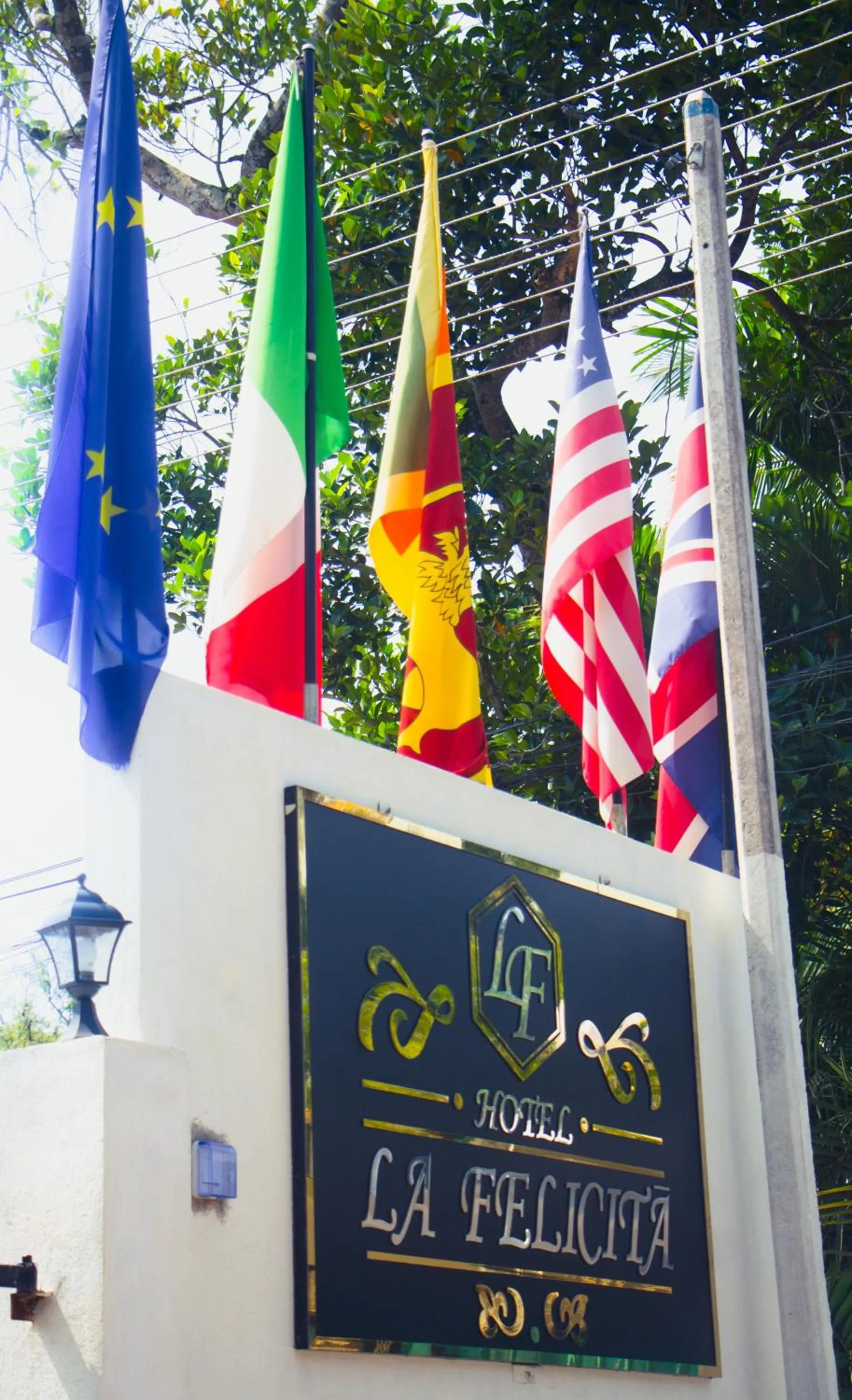 Facade/entrance in Hotel La Felicita