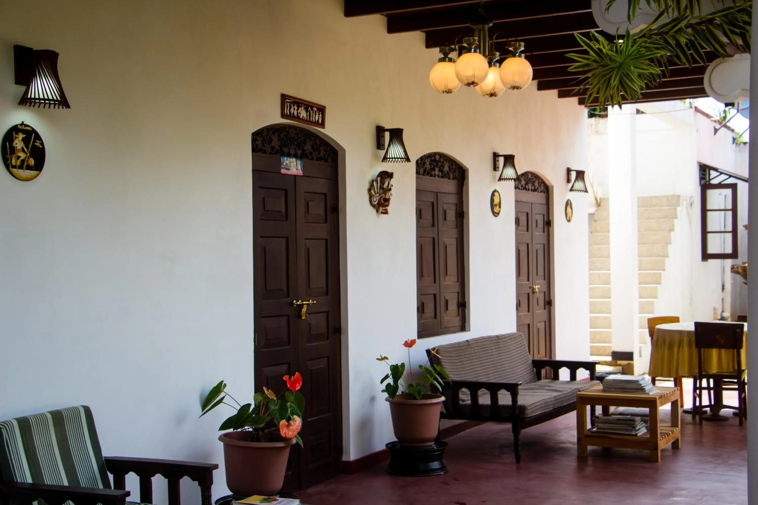 Decorative detail in Hotel La Felicita