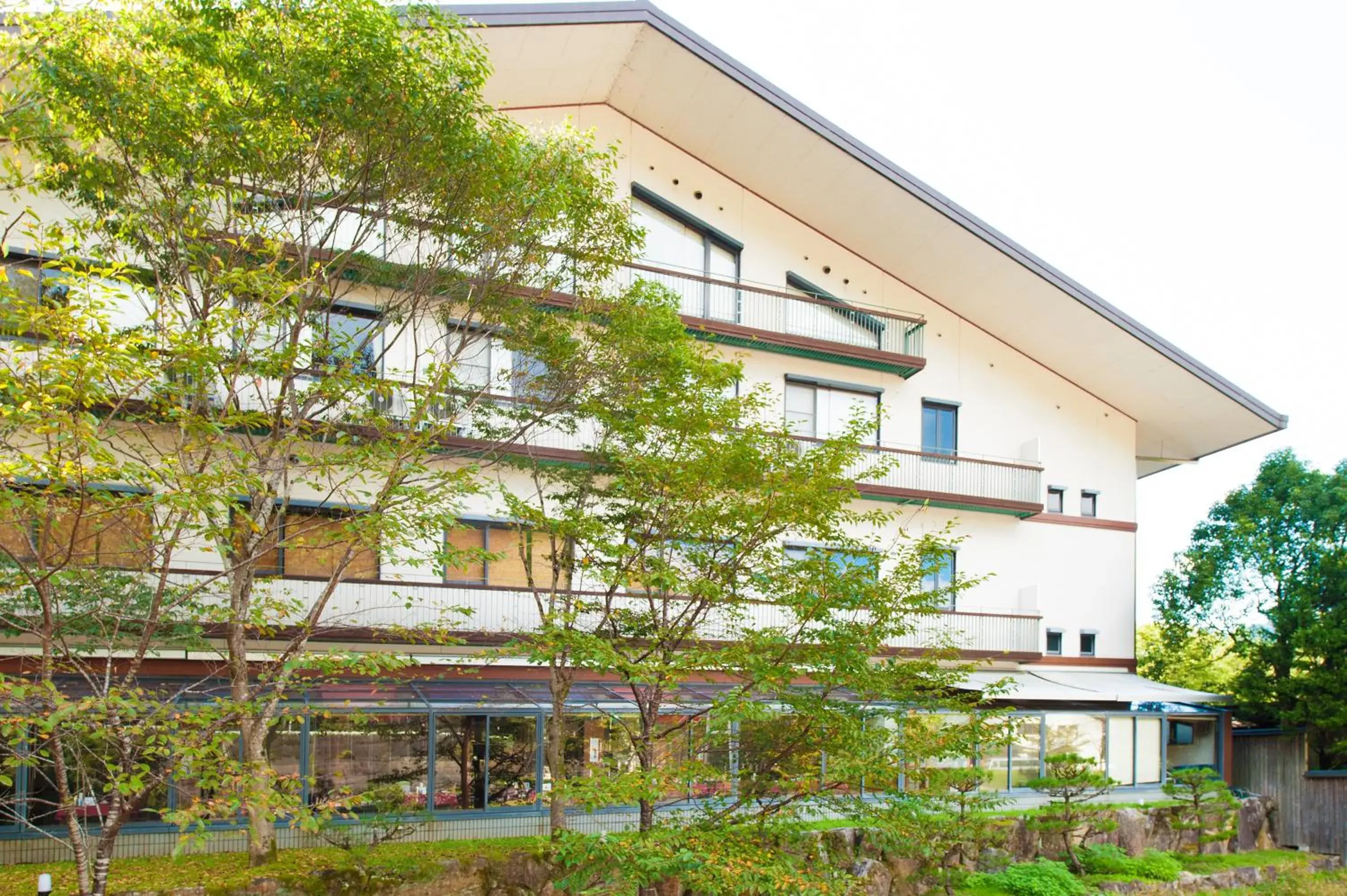 Property building in Watarase Onsen Hotel Yamayuri Property building in Watarase Onsen Hotel Yamayuri