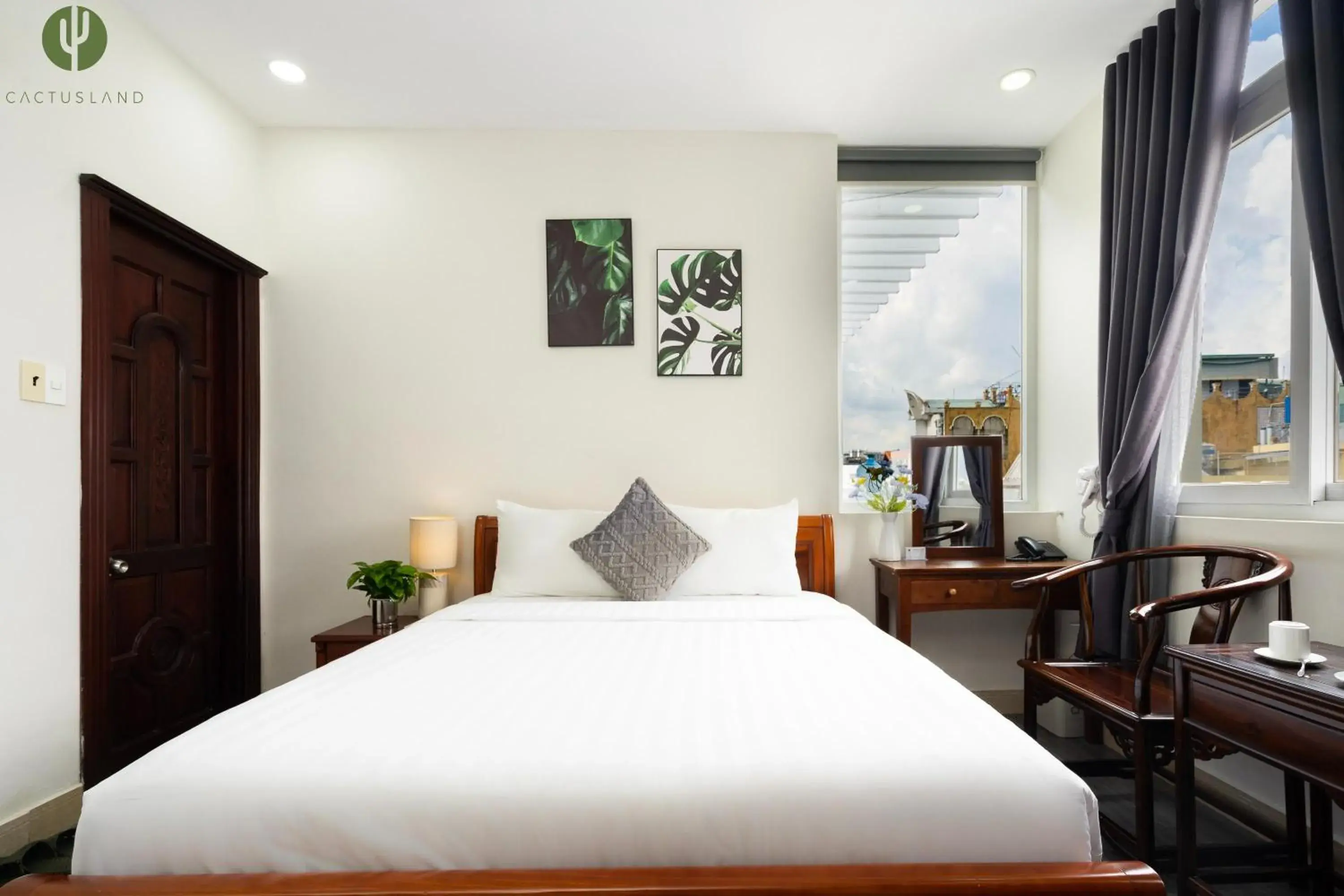 Bed in Cactusland Hotel Tan Binh Near T3 Station Bed in Cactusland Hotel Tan Binh Near T3 Station