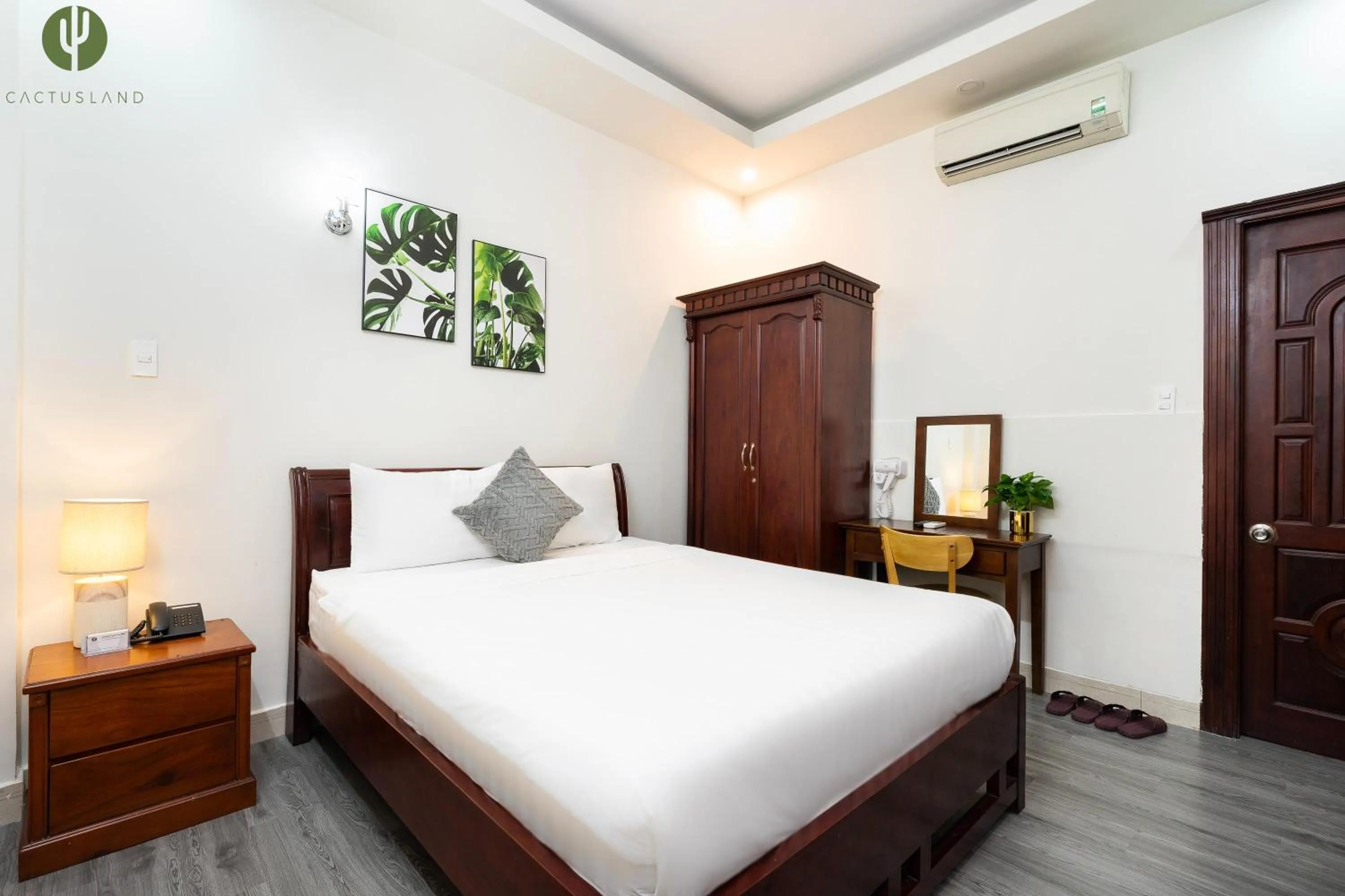 Bed in Cactusland Hotel Tan Binh Near T3 Station
