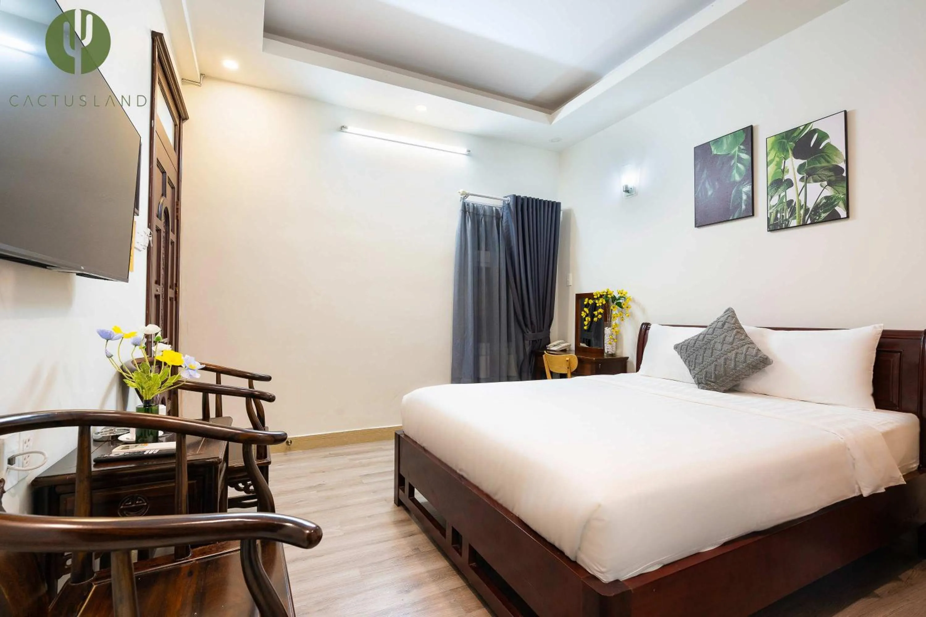 Bed in Cactusland Hotel Tan Binh Near T3 Station