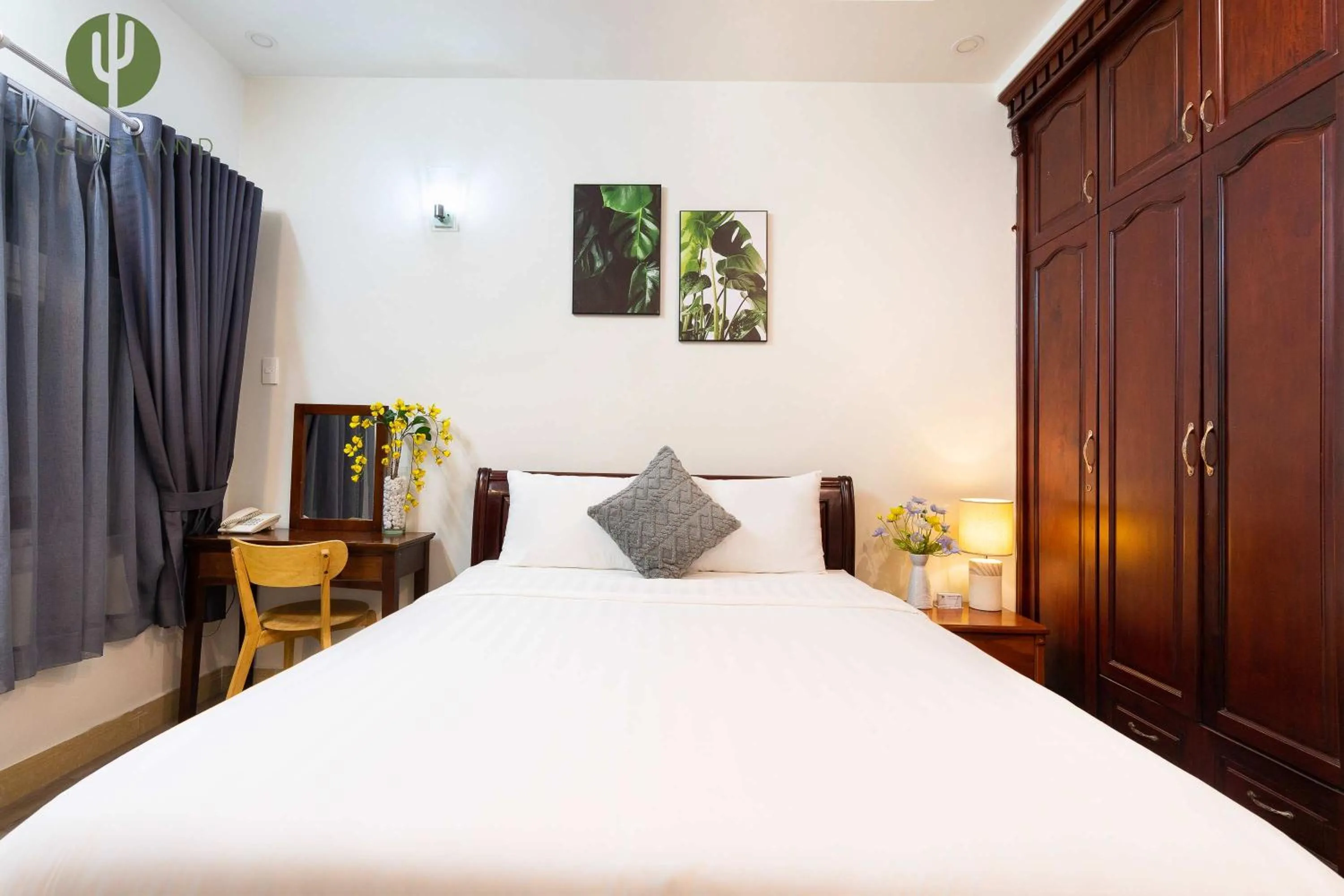 Bed in Cactusland Hotel Tan Binh Near T3 Station