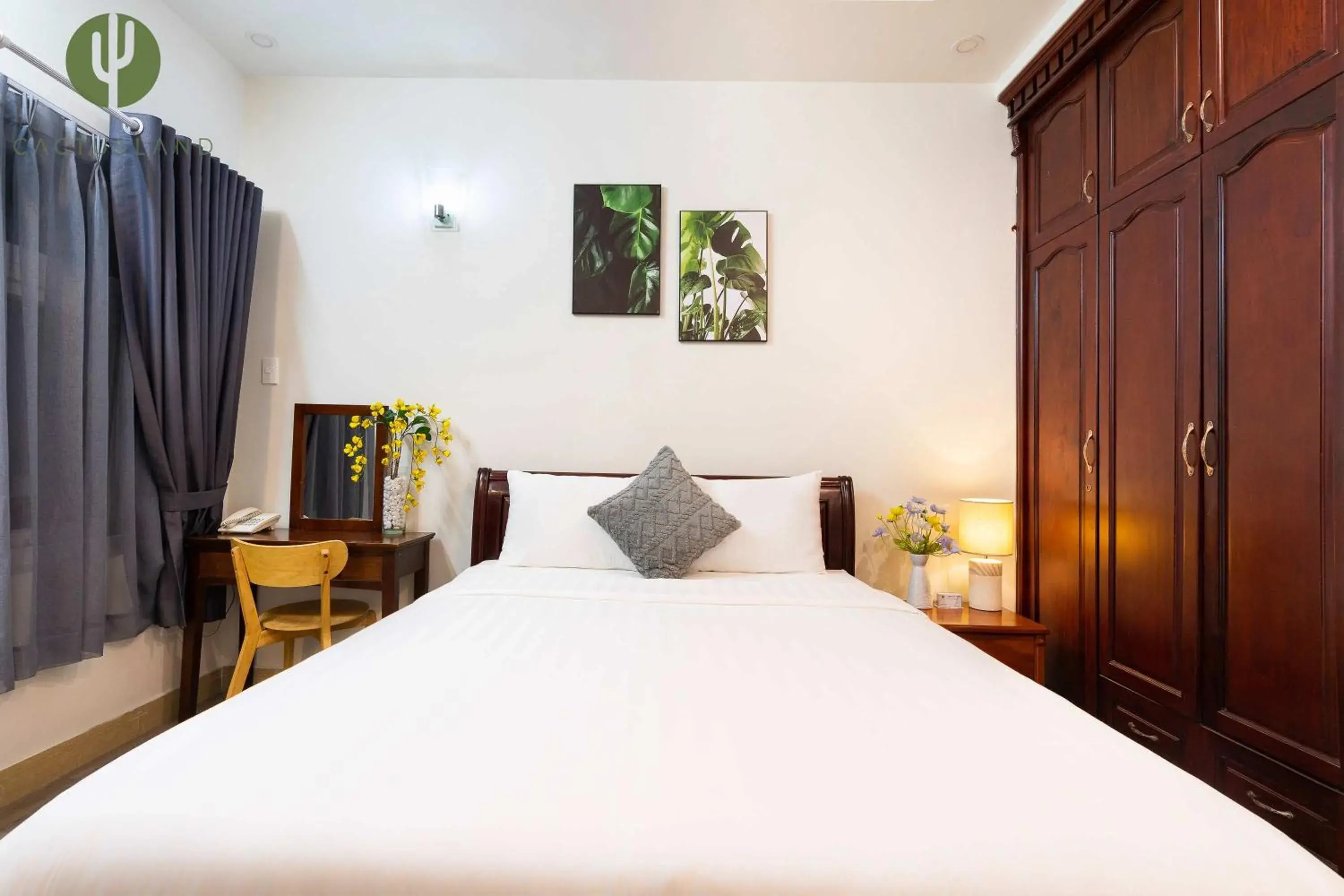 Bed in Cactusland Hotel Tan Binh Near T3 Station Bed in Cactusland Hotel Tan Binh Near T3 Station