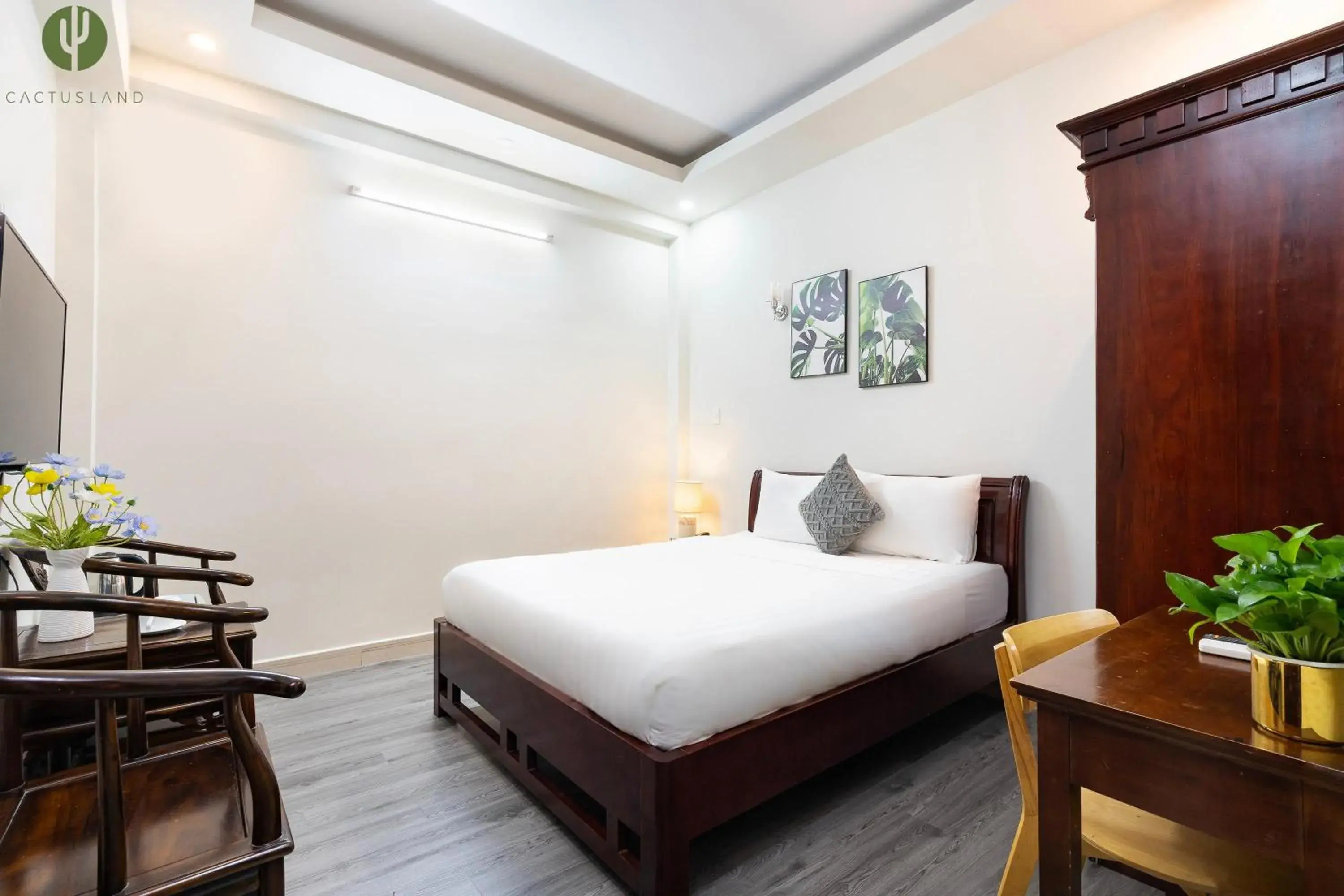 Bed in Cactusland Hotel Tan Binh Near T3 Station Bed in Cactusland Hotel Tan Binh Near T3 Station