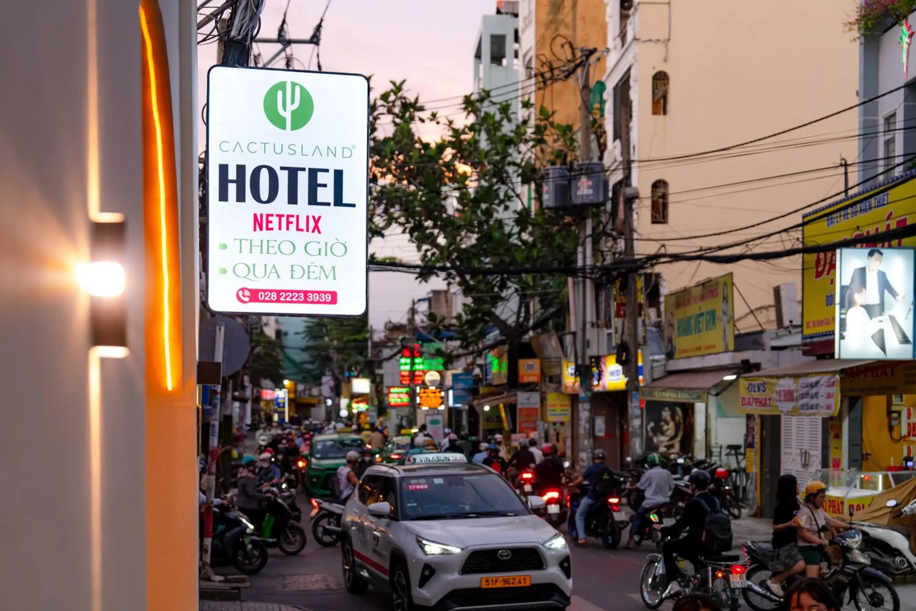 Property building in Cactusland Hotel Tan Binh Near T3 Station Property building in Cactusland Hotel Tan Binh Near T3 Station