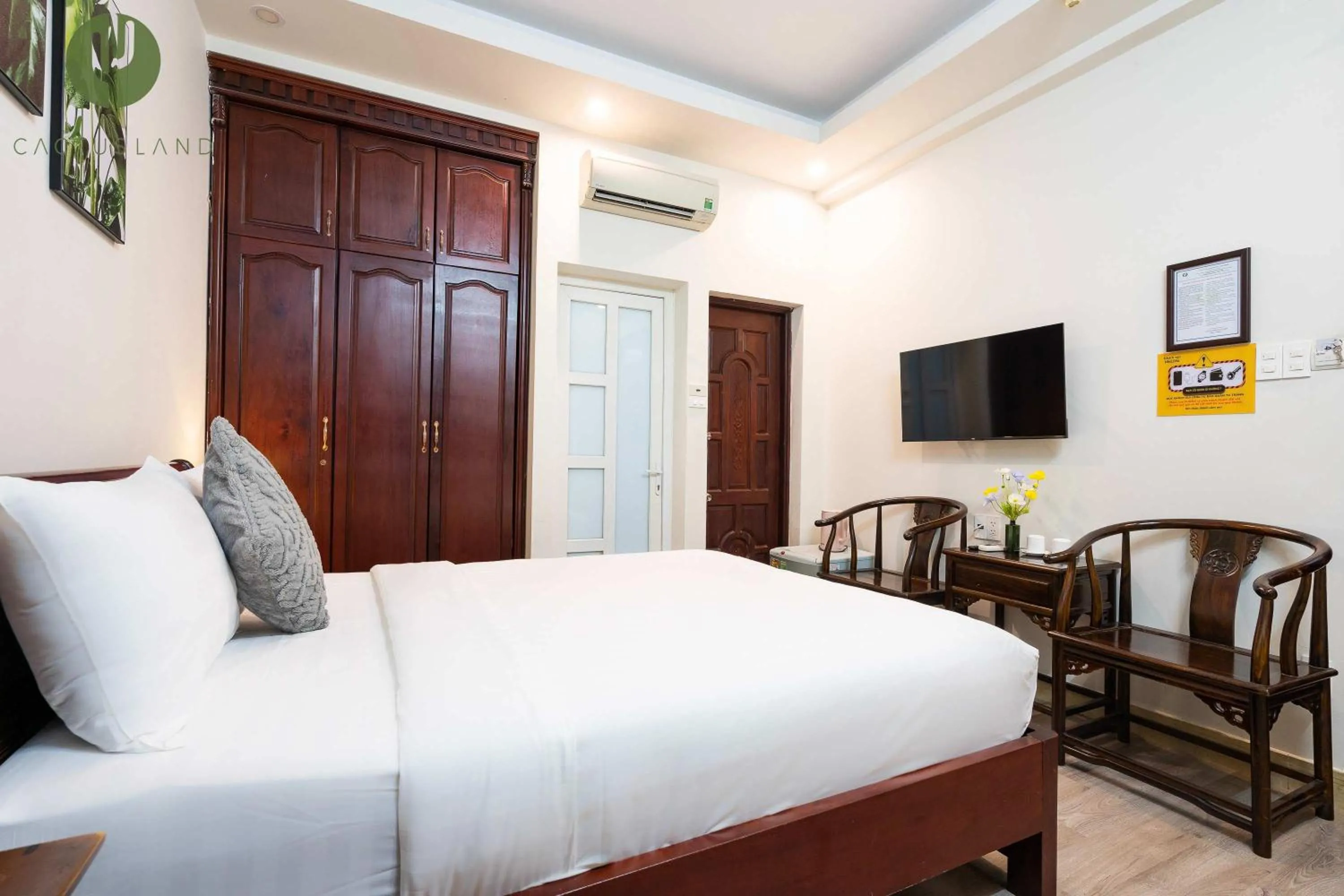 Bed in Cactusland Hotel Tan Binh Near T3 Station