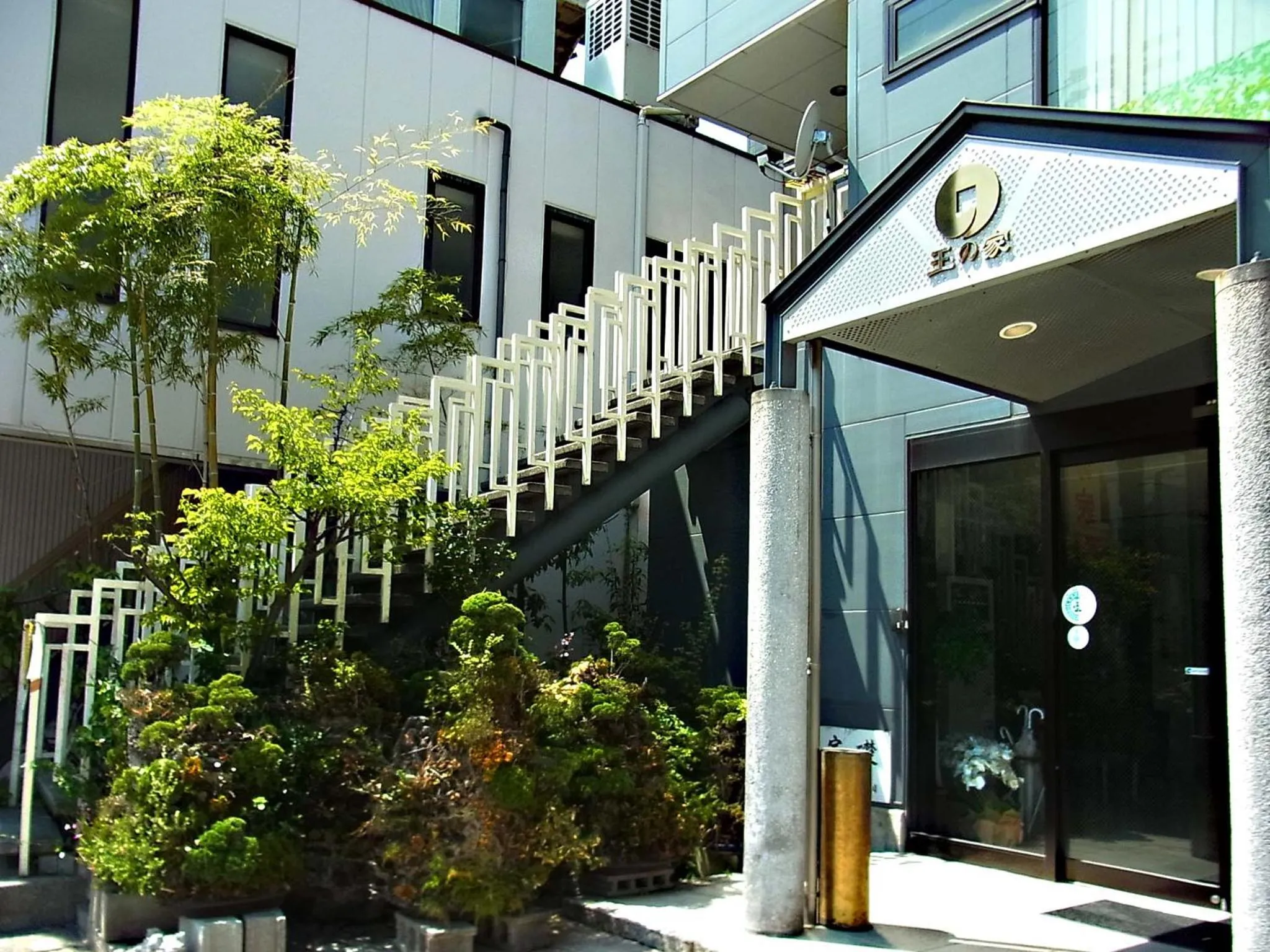 Facade/entrance in Hotel Tamanoya
