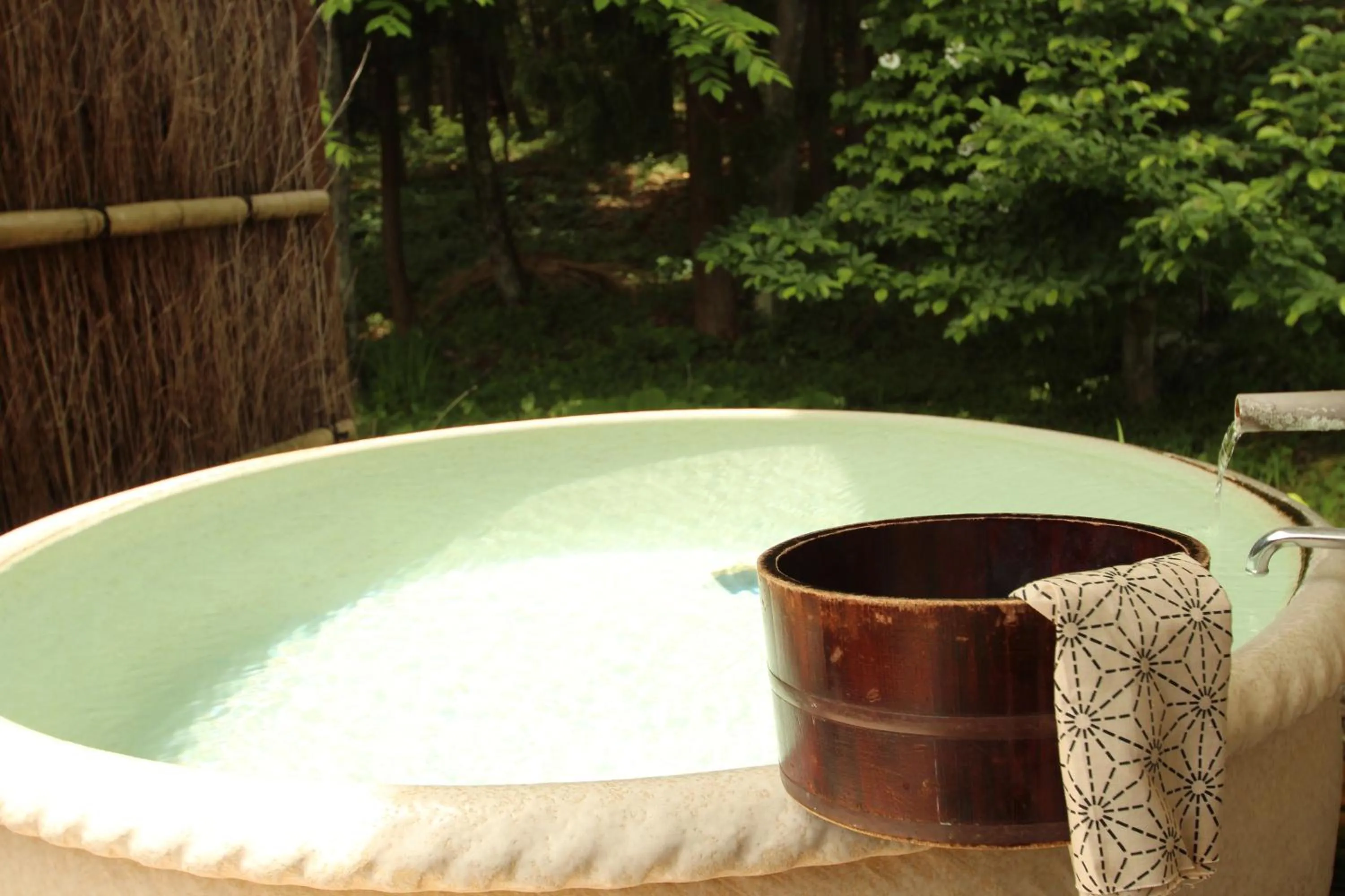 Hot Spring Bath in Oribana