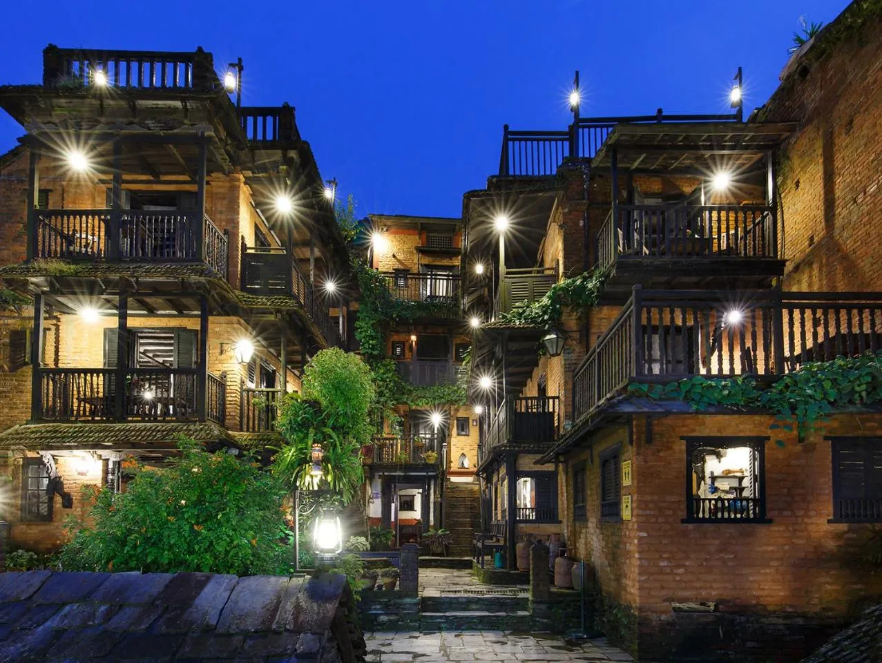 Property building in The Old Inn