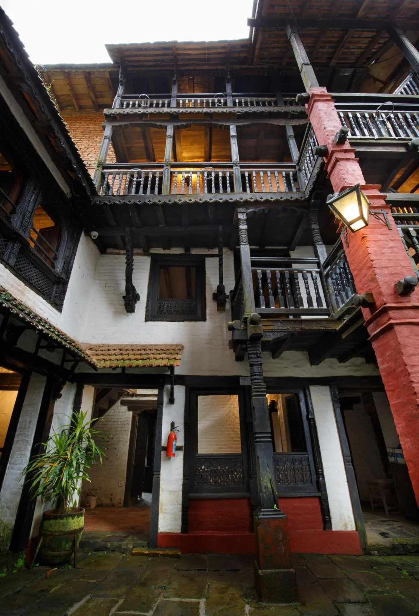 Property building in The Old Inn