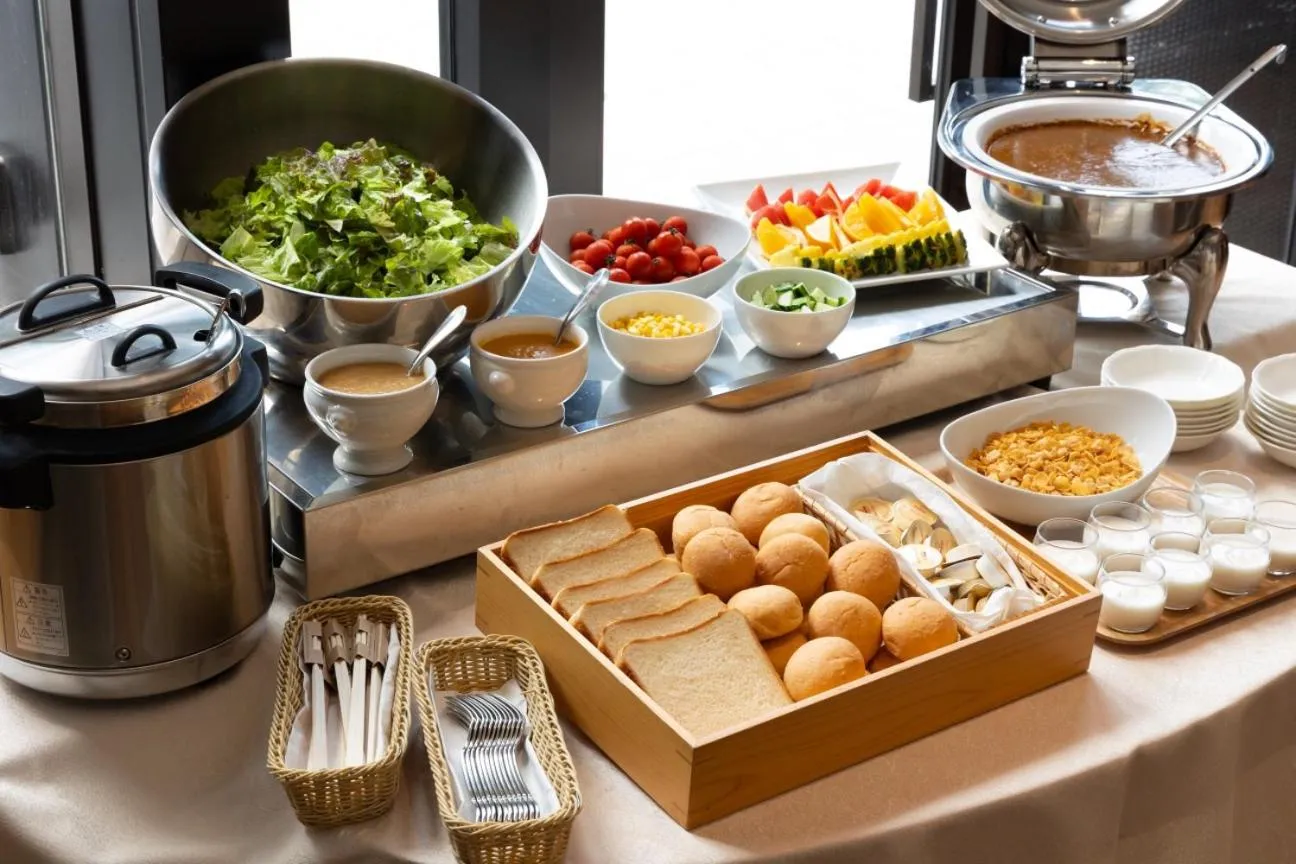 Breakfast in Oarks Canal Park Hotel Toyama