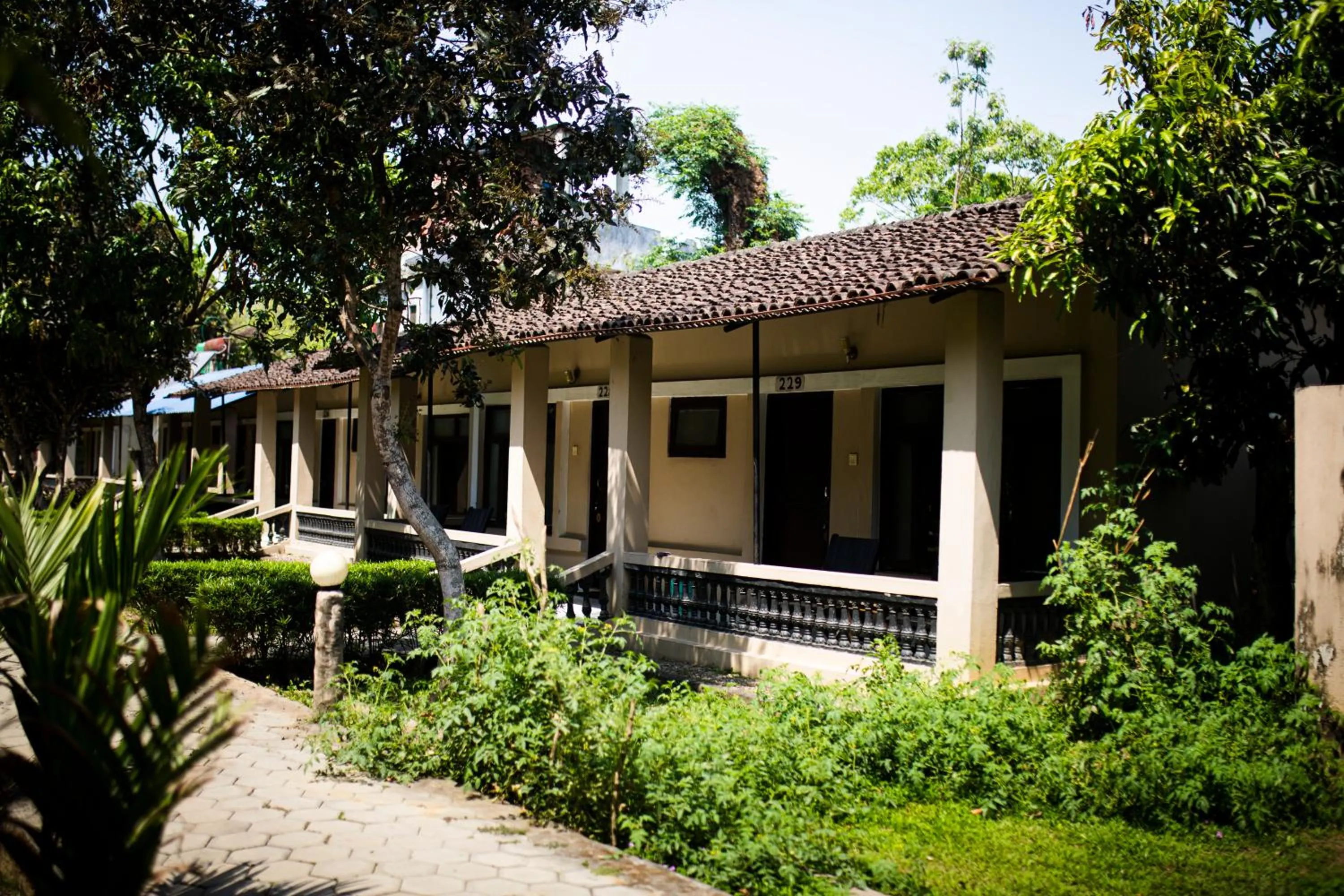 Property building in Chitwan Riverside Resort