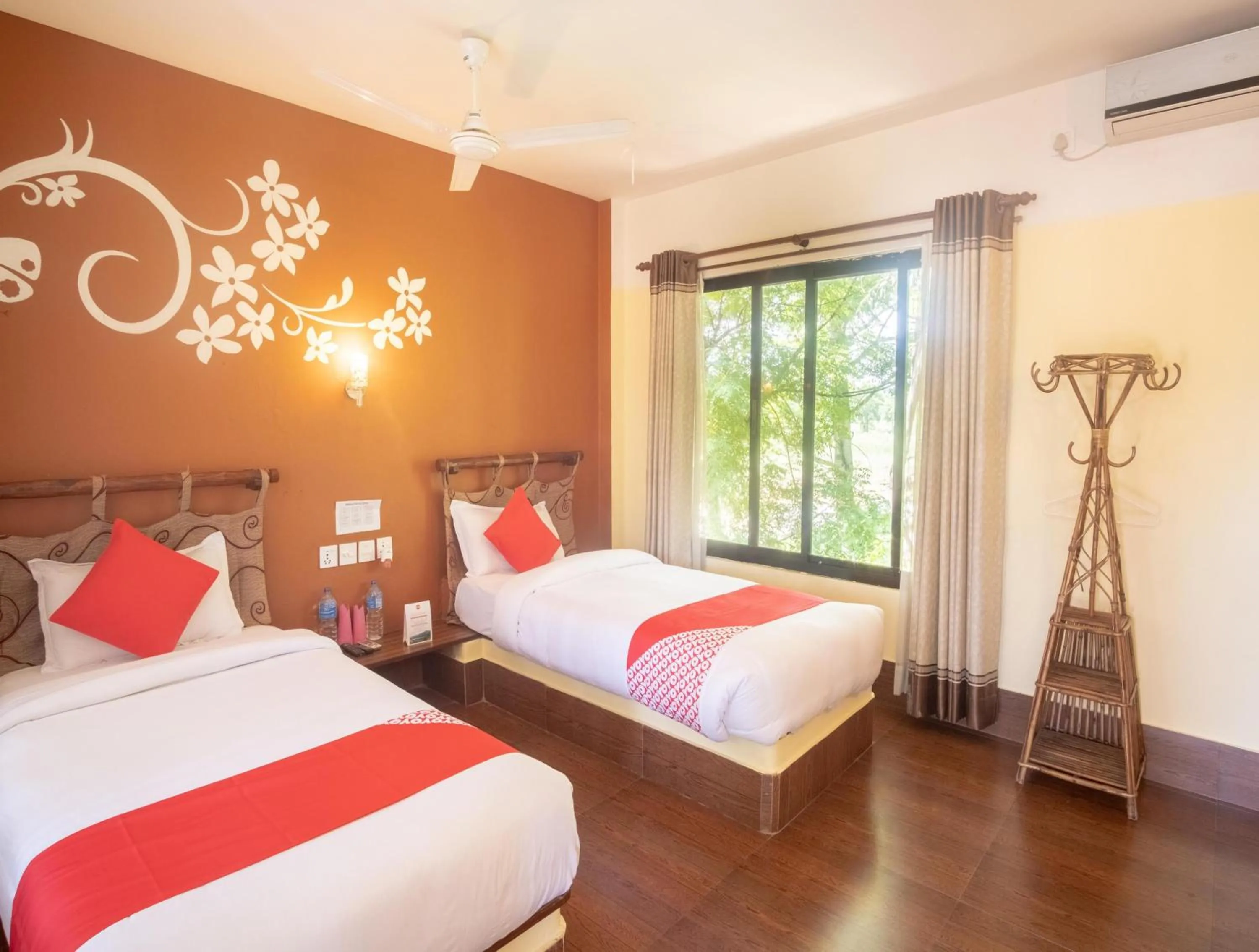 Bedroom, Bed in Chitwan Riverside Resort