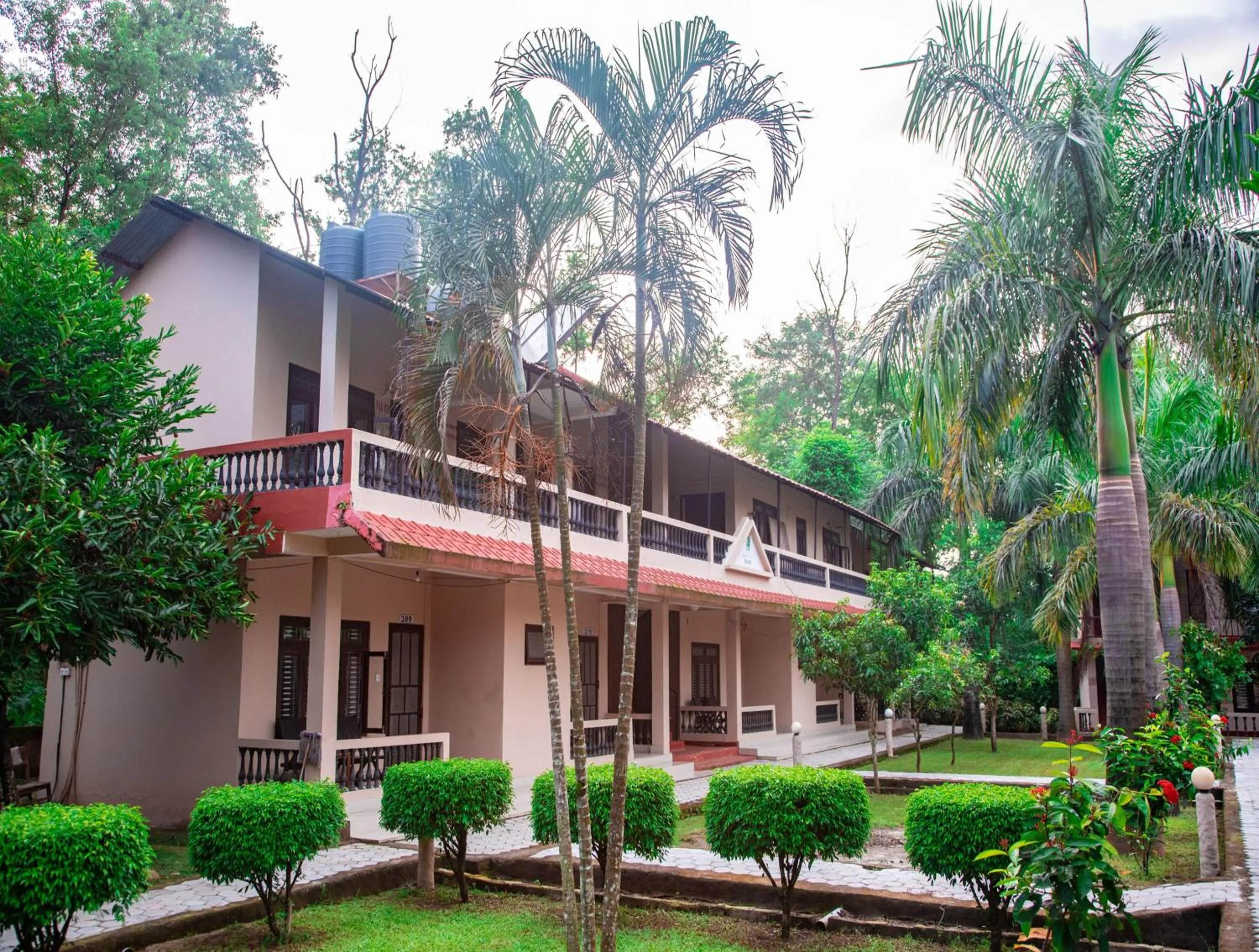 Property building in Chitwan Riverside Resort