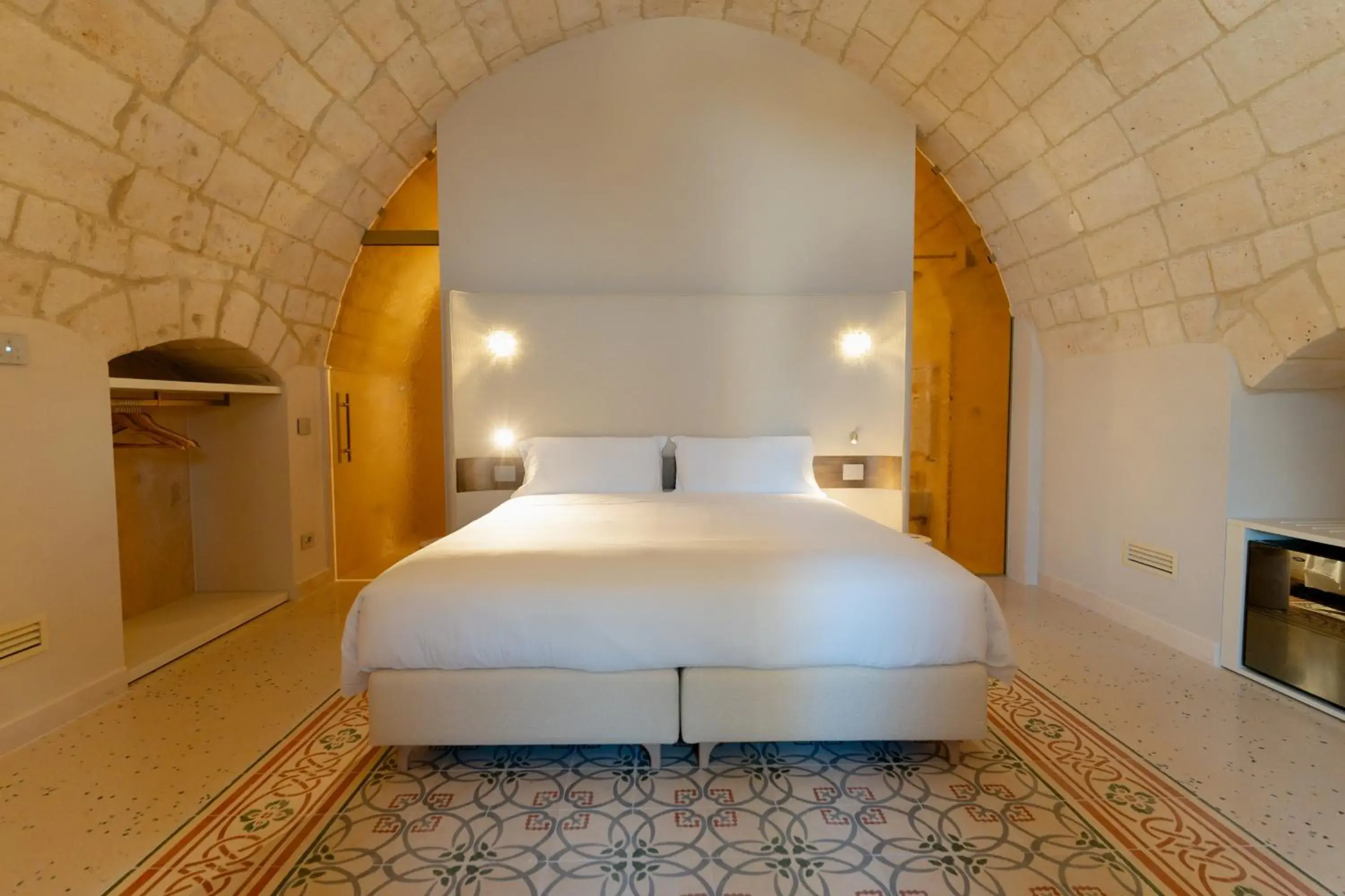 Bedroom, Bed in Palazzo Del Duca Hotel & Restaurant Bedroom, Bed in Palazzo Del Duca Hotel & Restaurant