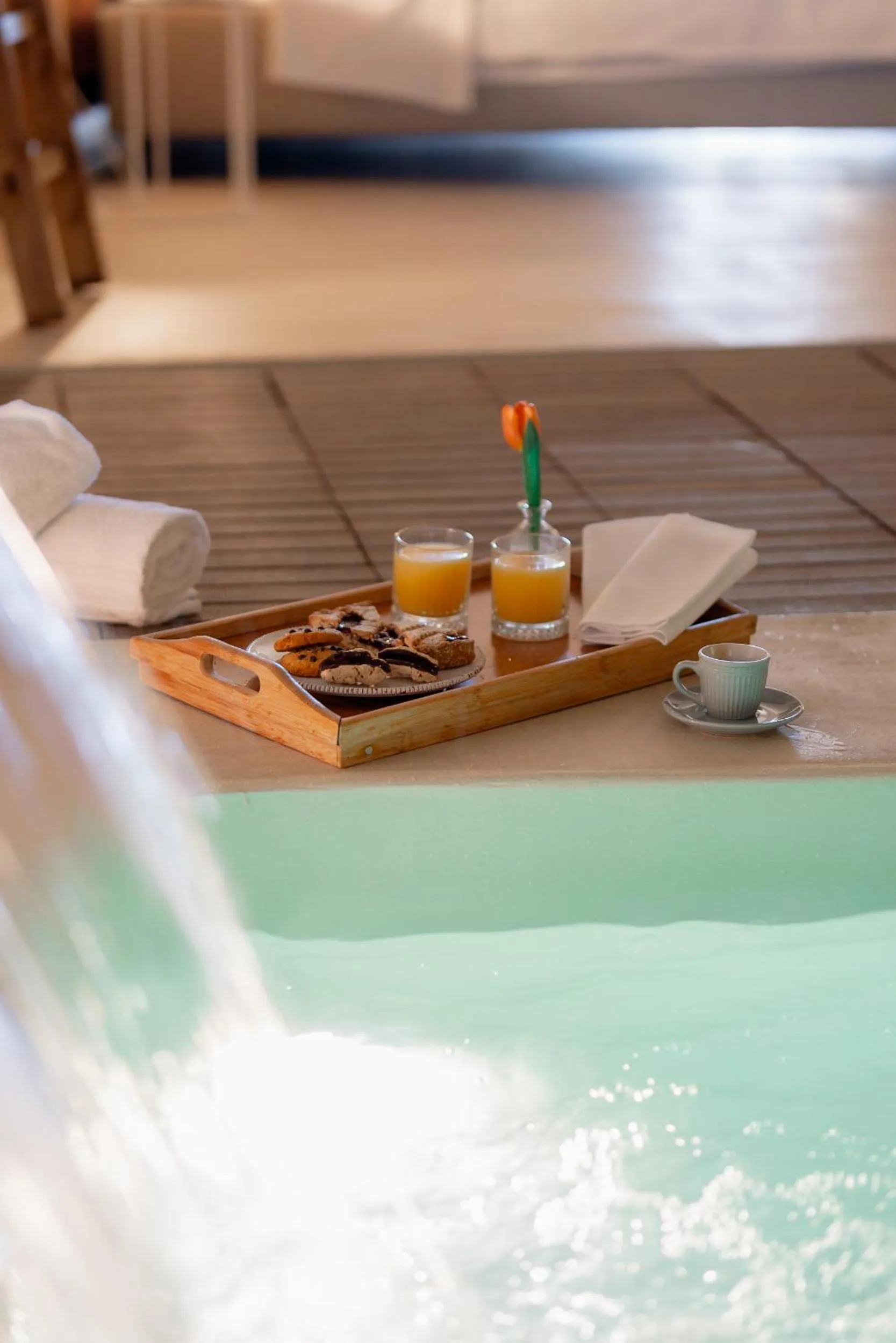 Swimming pool in Palazzo Del Duca Hotel & Restaurant