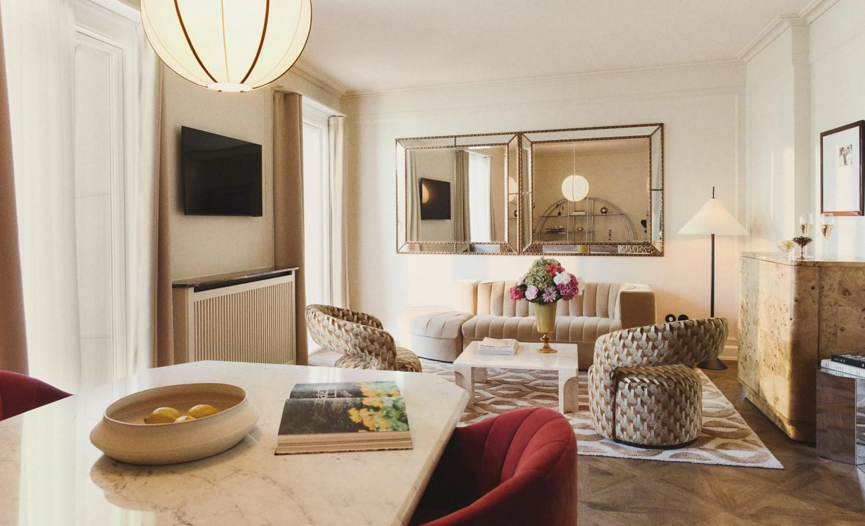 Living room in Hotel Bella Grande