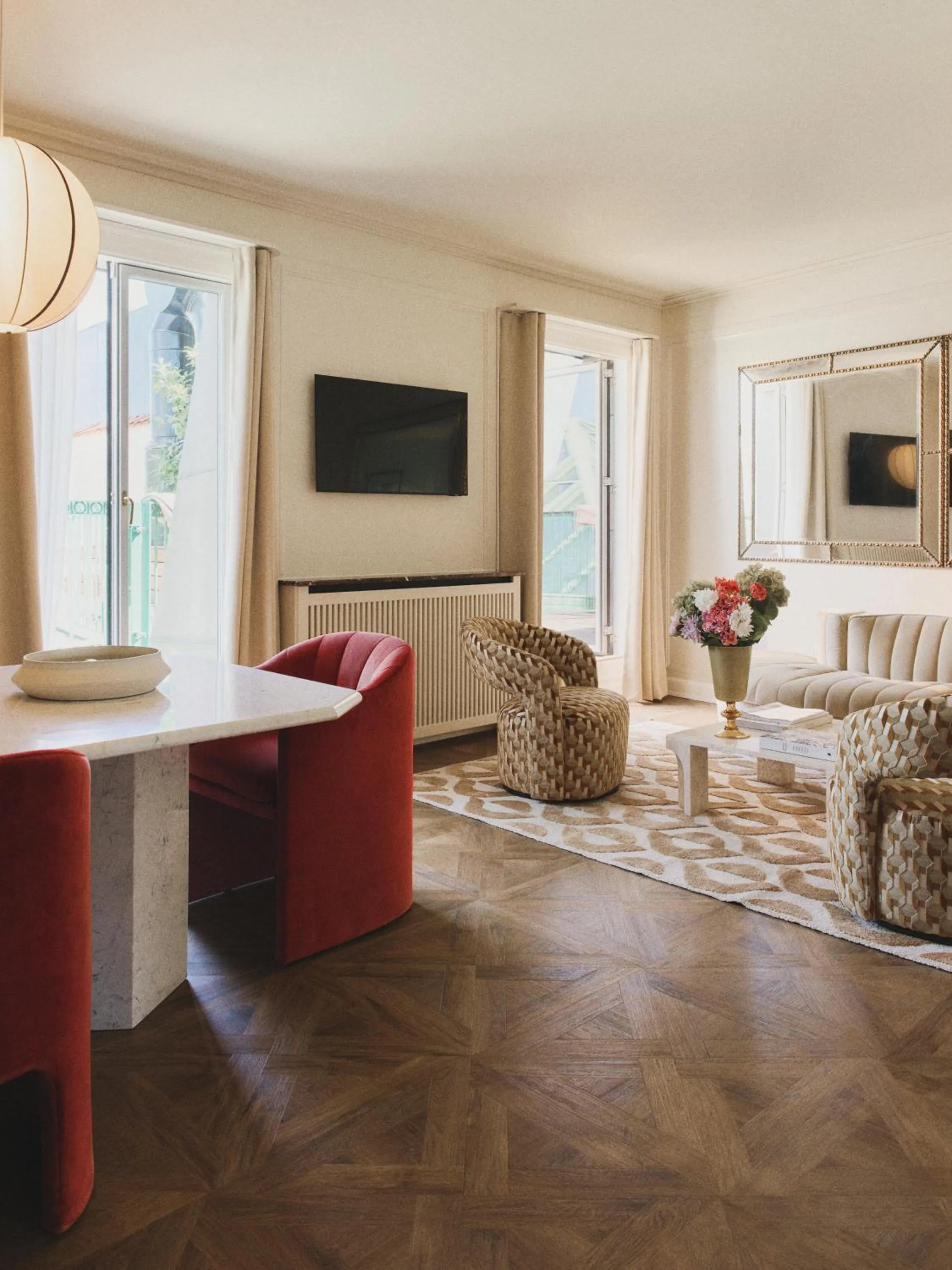 Living room in Hotel Bella Grande