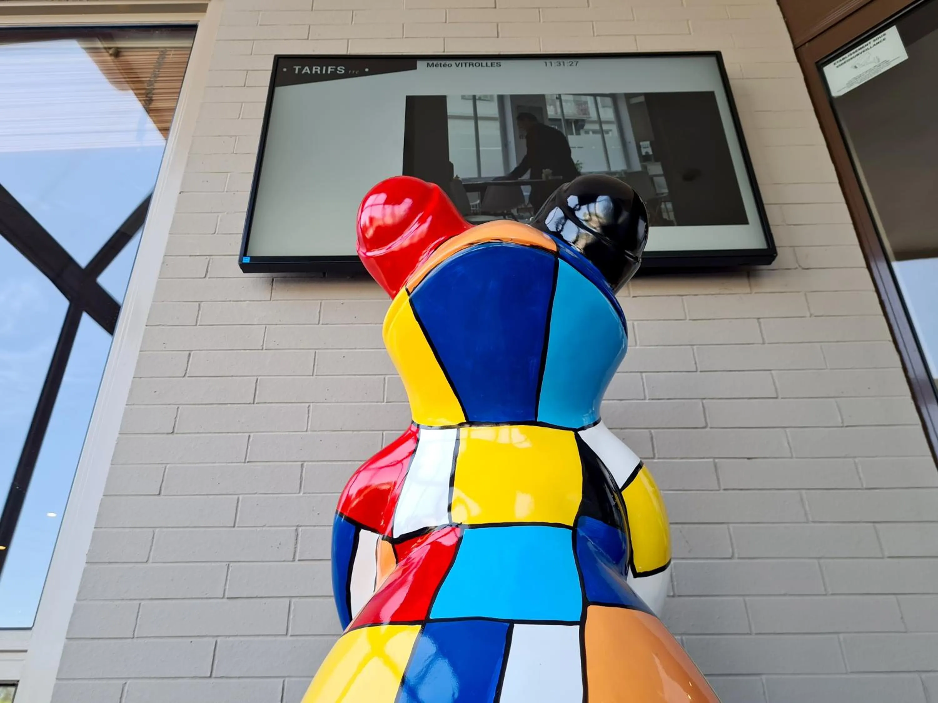 Lobby or reception in The Originals City Hôtel Marseille Aéroport