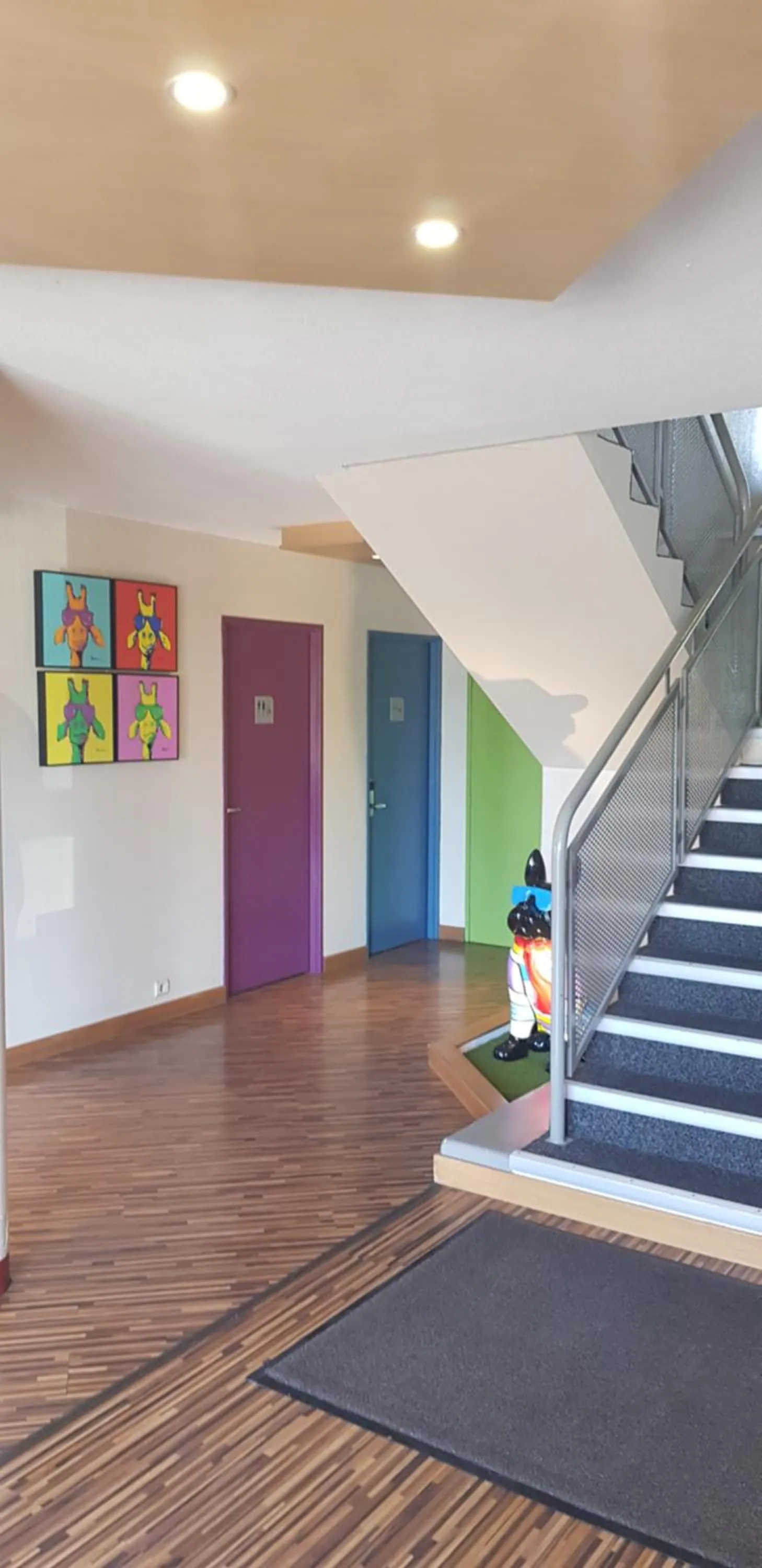 Lobby or reception in The Originals City Hôtel Marseille Aéroport