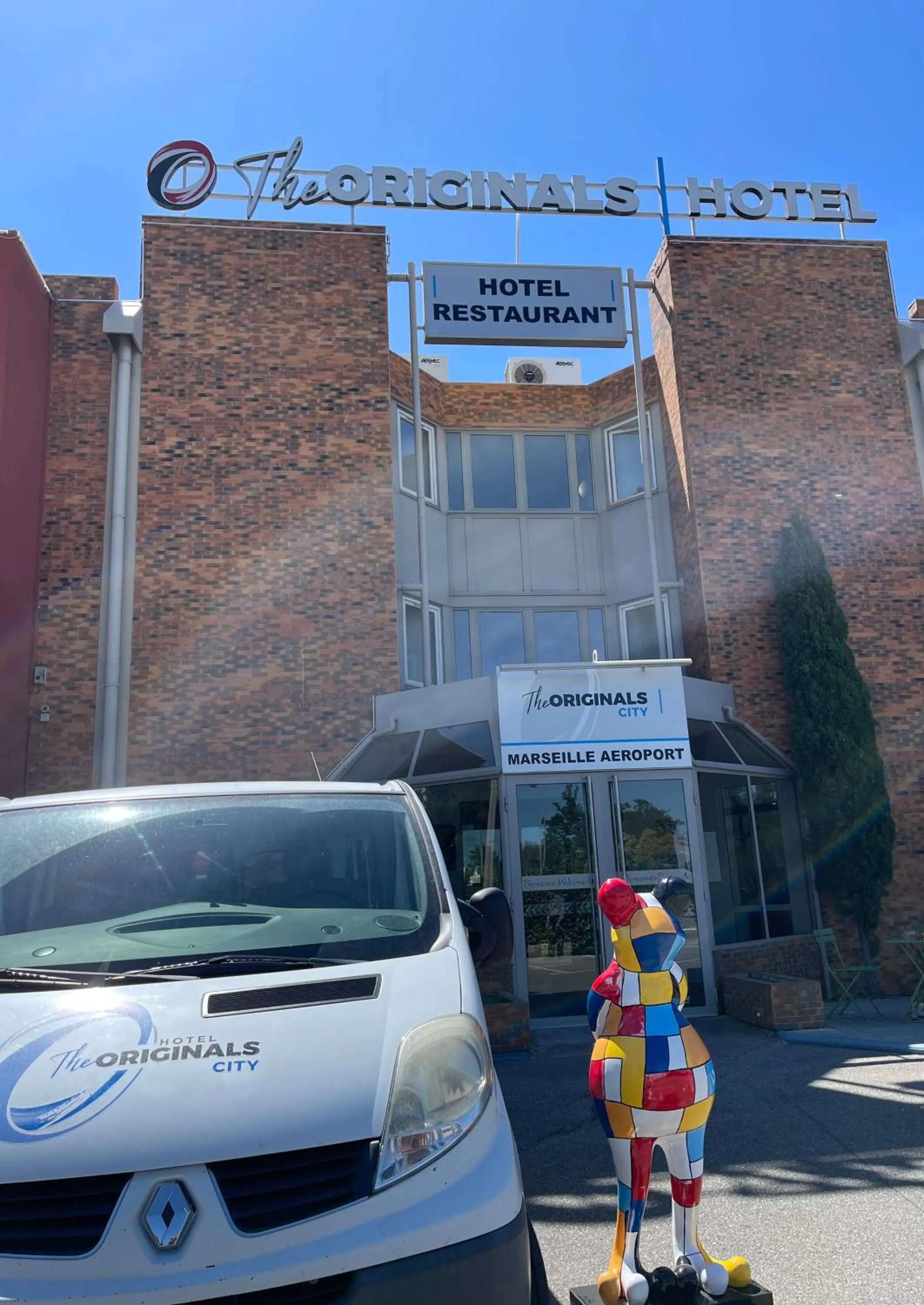 Property logo or sign in The Originals City Hôtel Marseille Aéroport