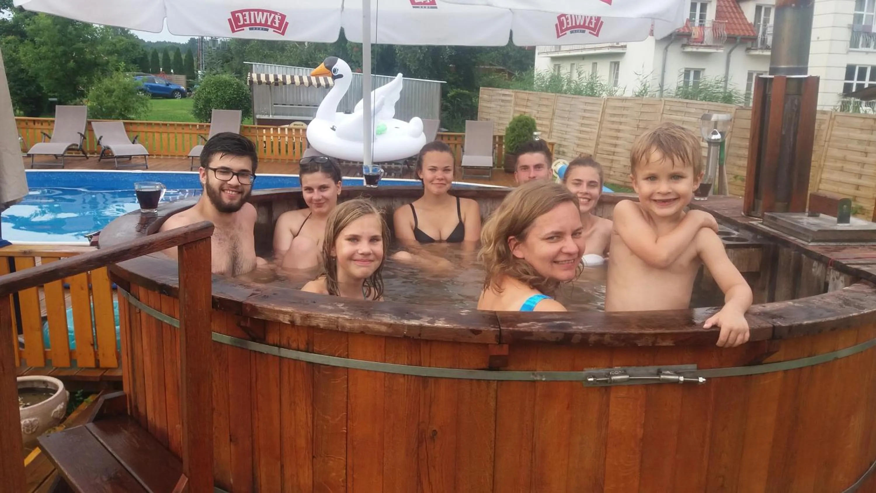 Hot Tub in Dom Wczasowy Laguna
