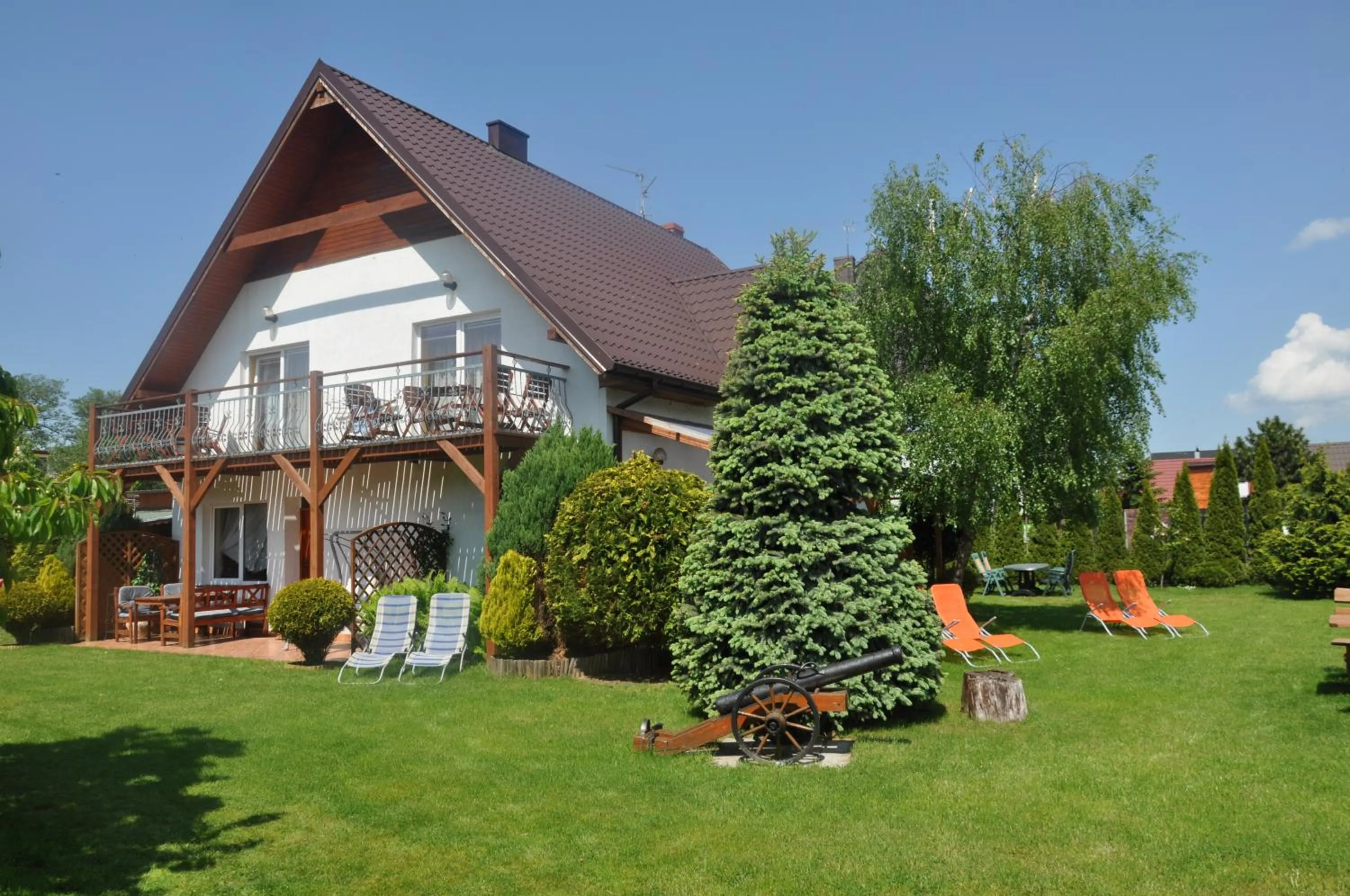 Garden in Dom Wczasowy Laguna