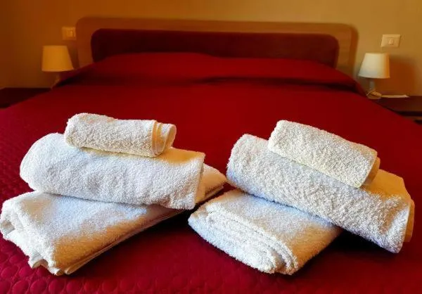 Bed in Vista Mare Rooms