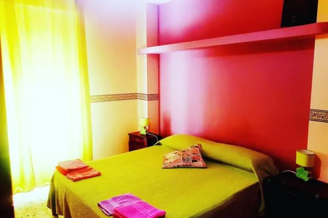 Bed in Vista Mare Rooms