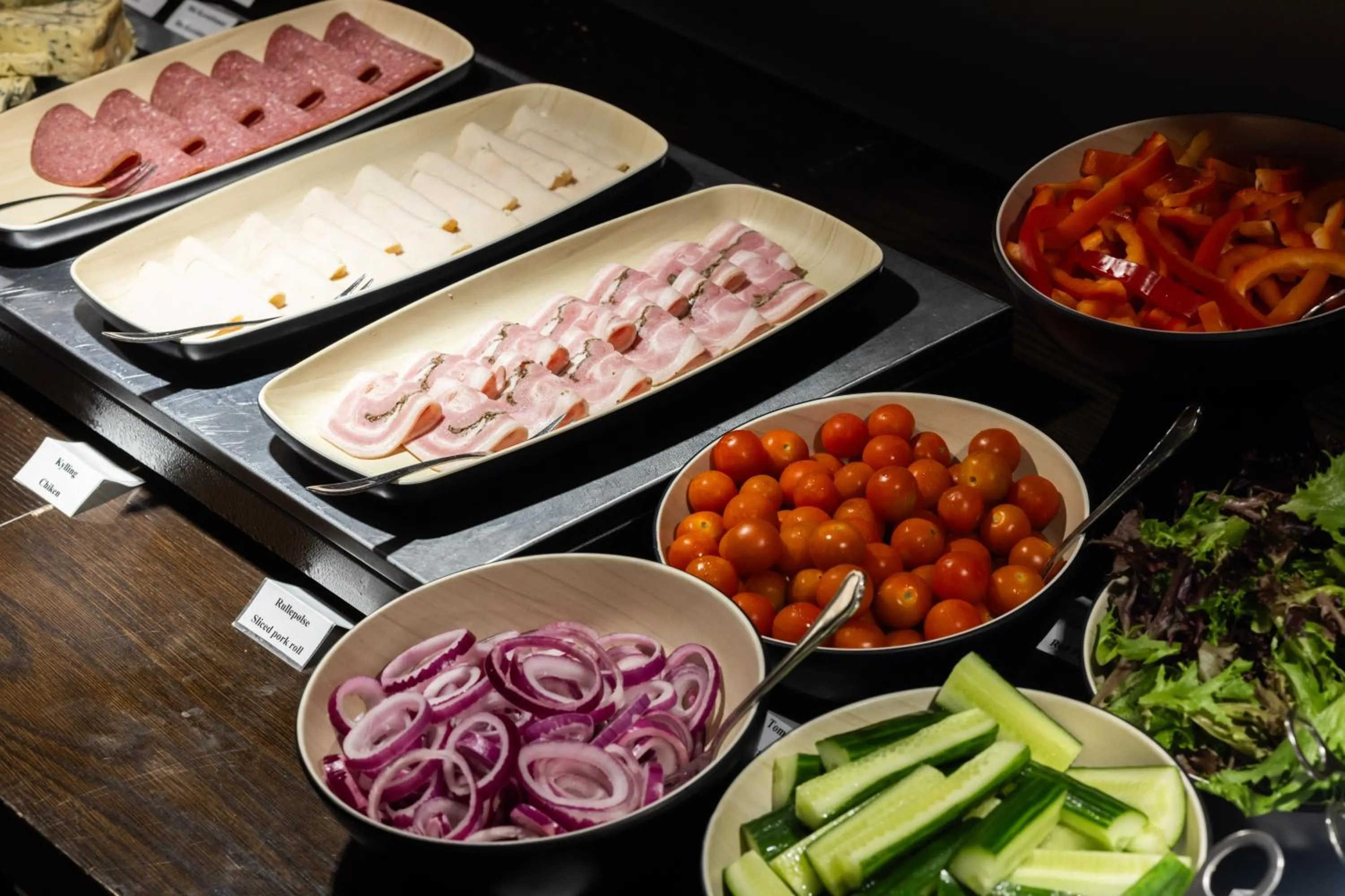 Buffet breakfast in Milling Hotel Ritz Aarhus City