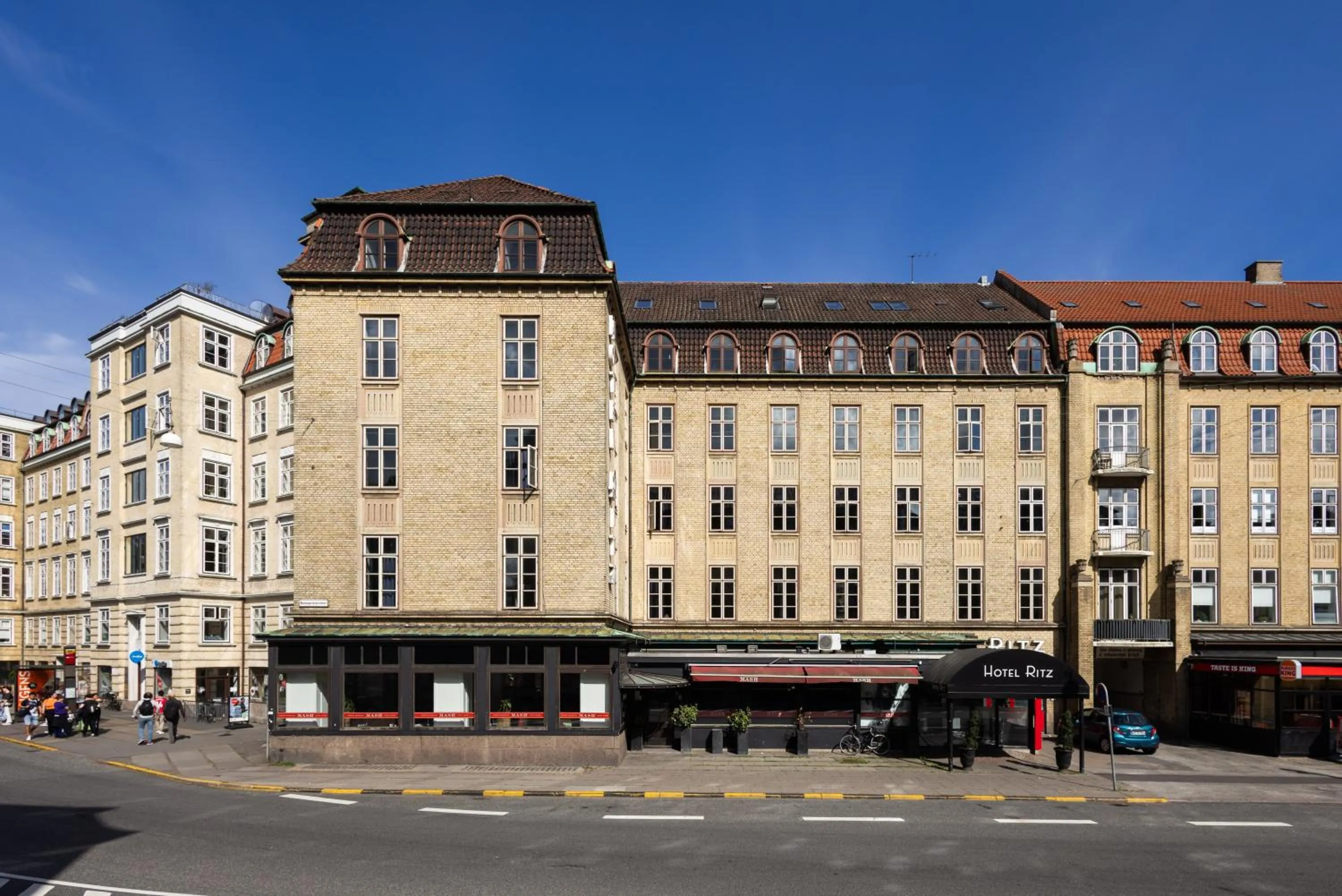 Property building in Milling Hotel Ritz Aarhus City