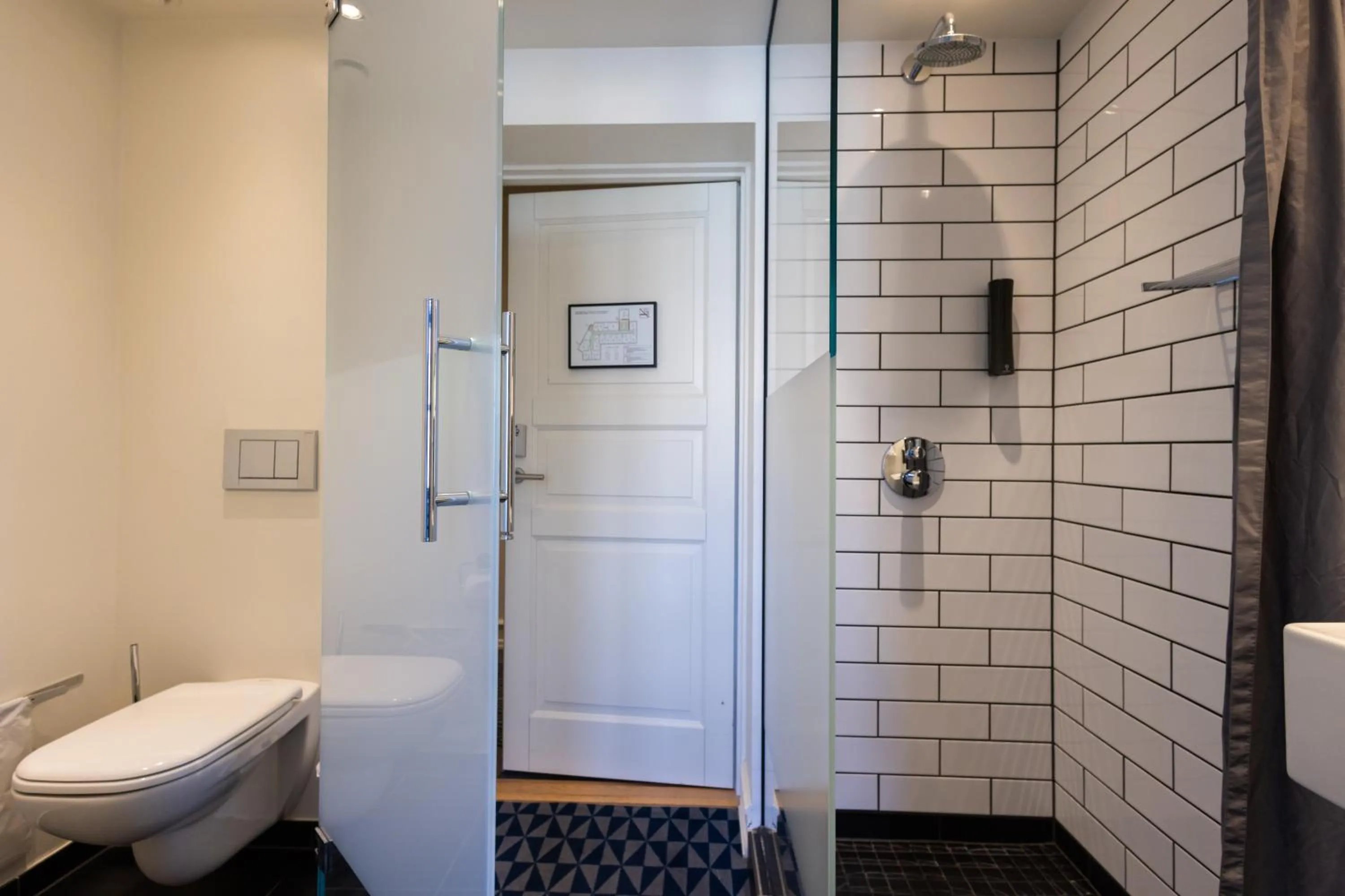 Bathroom in Milling Hotel Ritz Aarhus City
