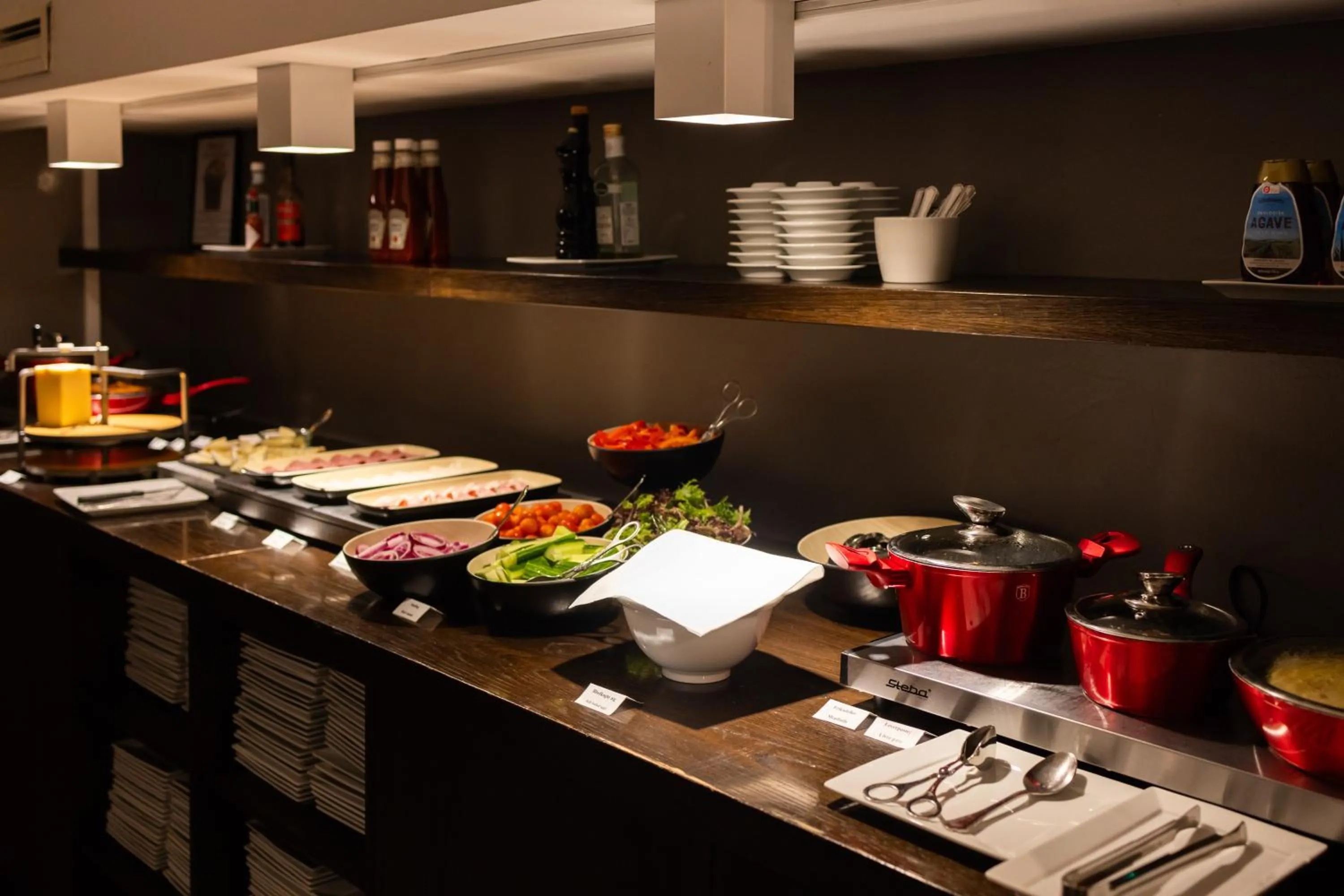 Buffet breakfast in Milling Hotel Ritz Aarhus City