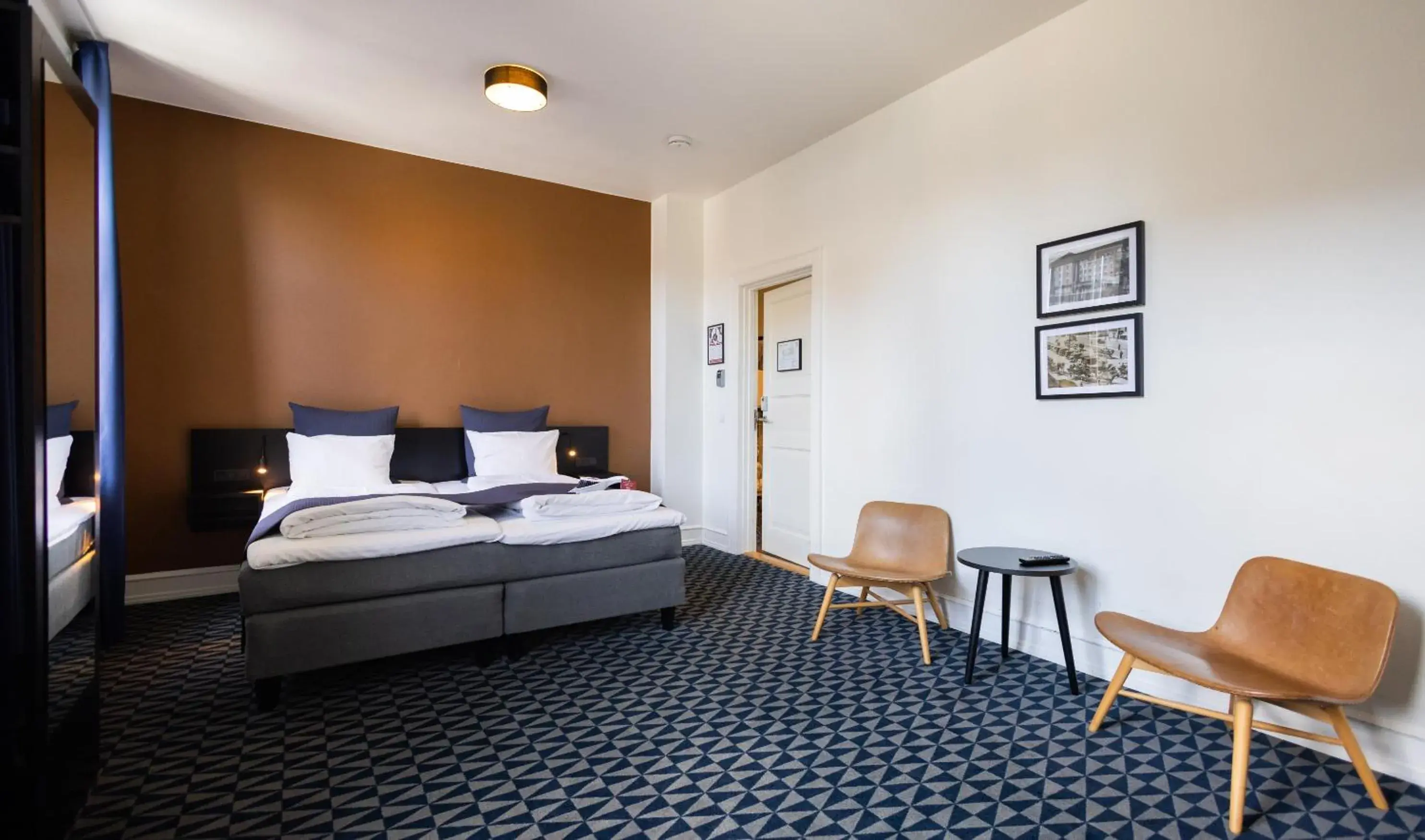 Bed in Milling Hotel Ritz Aarhus City Bed in Milling Hotel Ritz Aarhus City