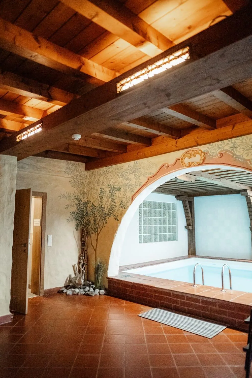 Bed in Pension Singer