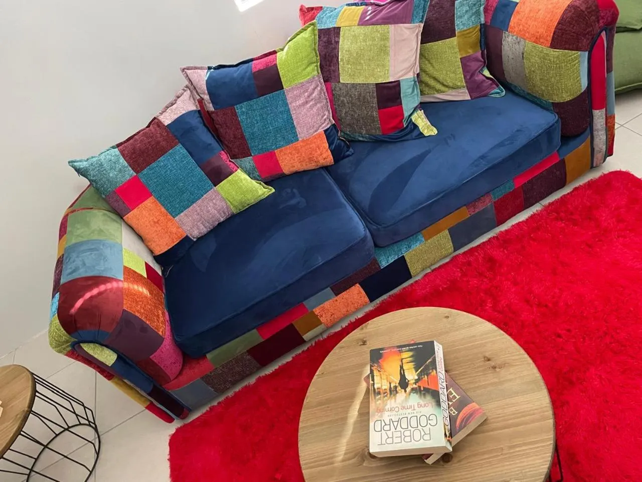 Living room in Klein Karoo Game Lodge