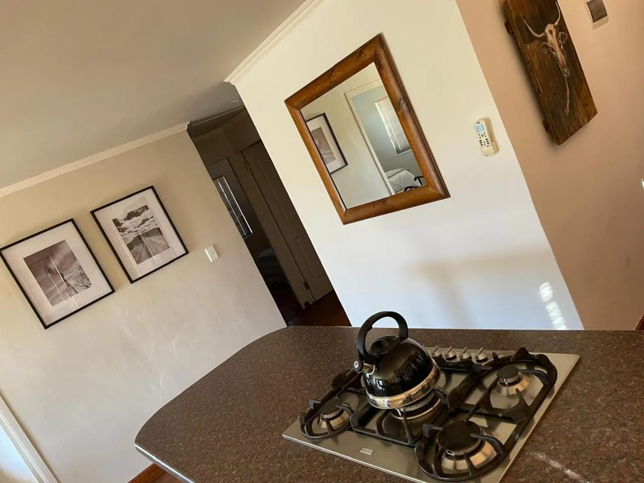 Kitchen or kitchenette in Klein Karoo Game Lodge