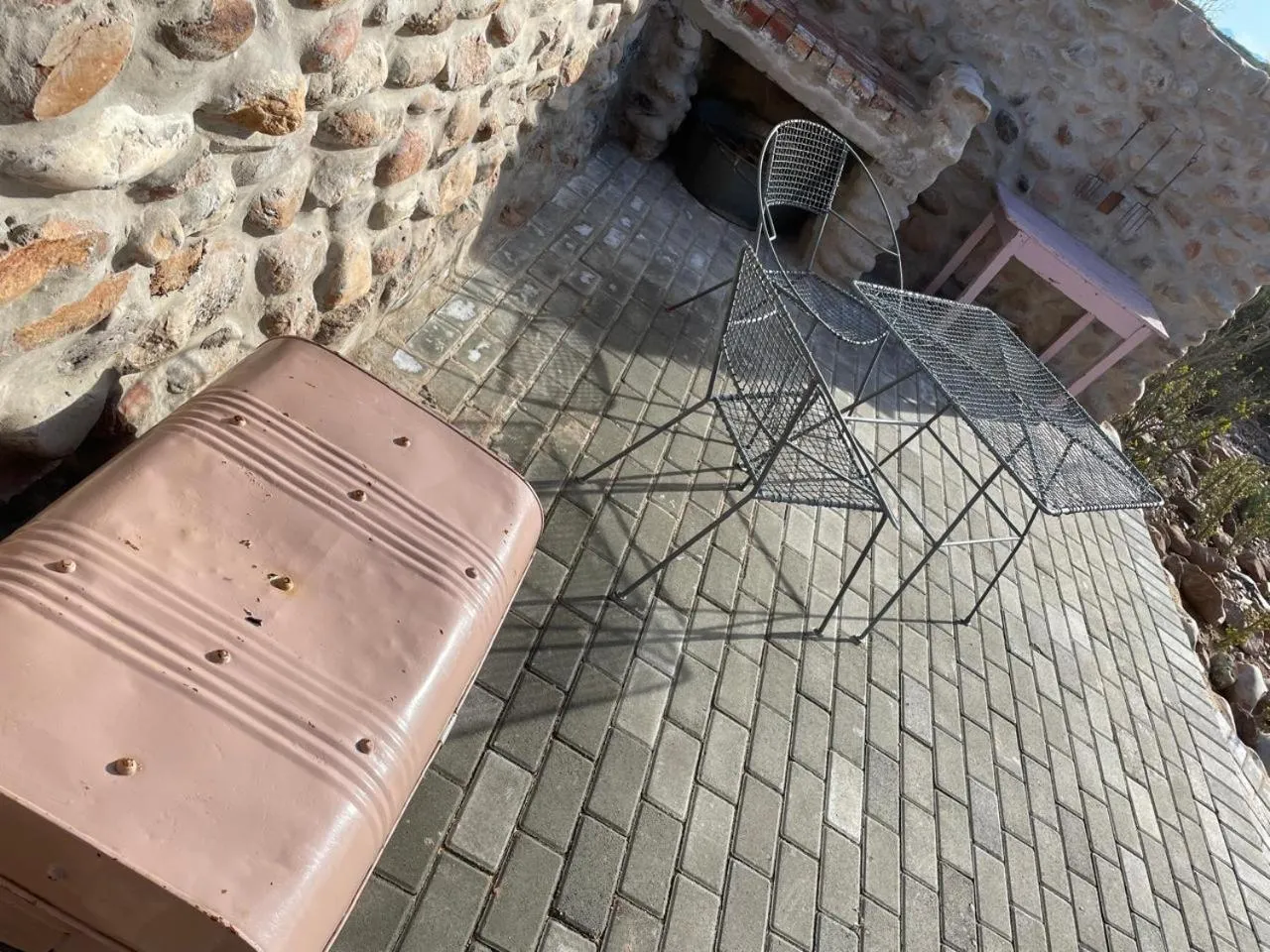 Patio in Klein Karoo Game Lodge